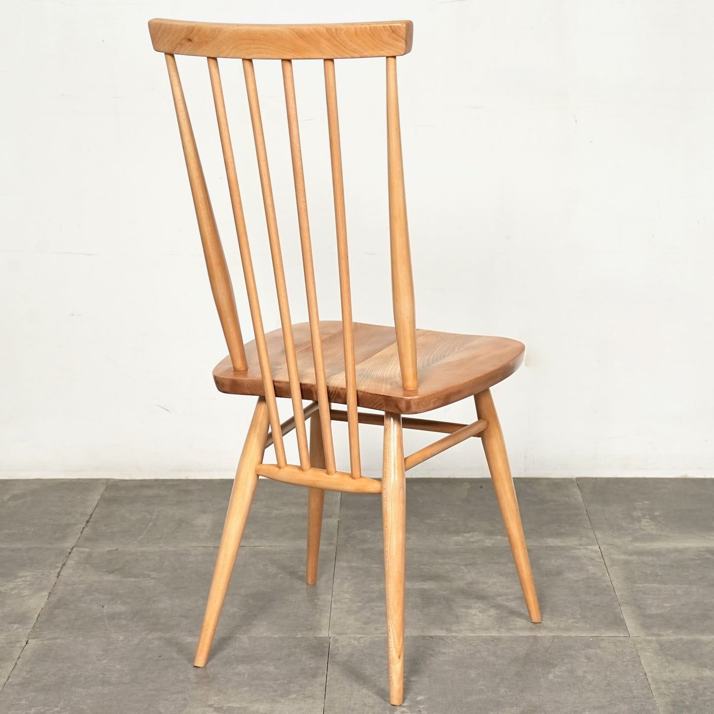 【ERCOL】ヴィンテージ ハイスティックバックチェア(メープル)