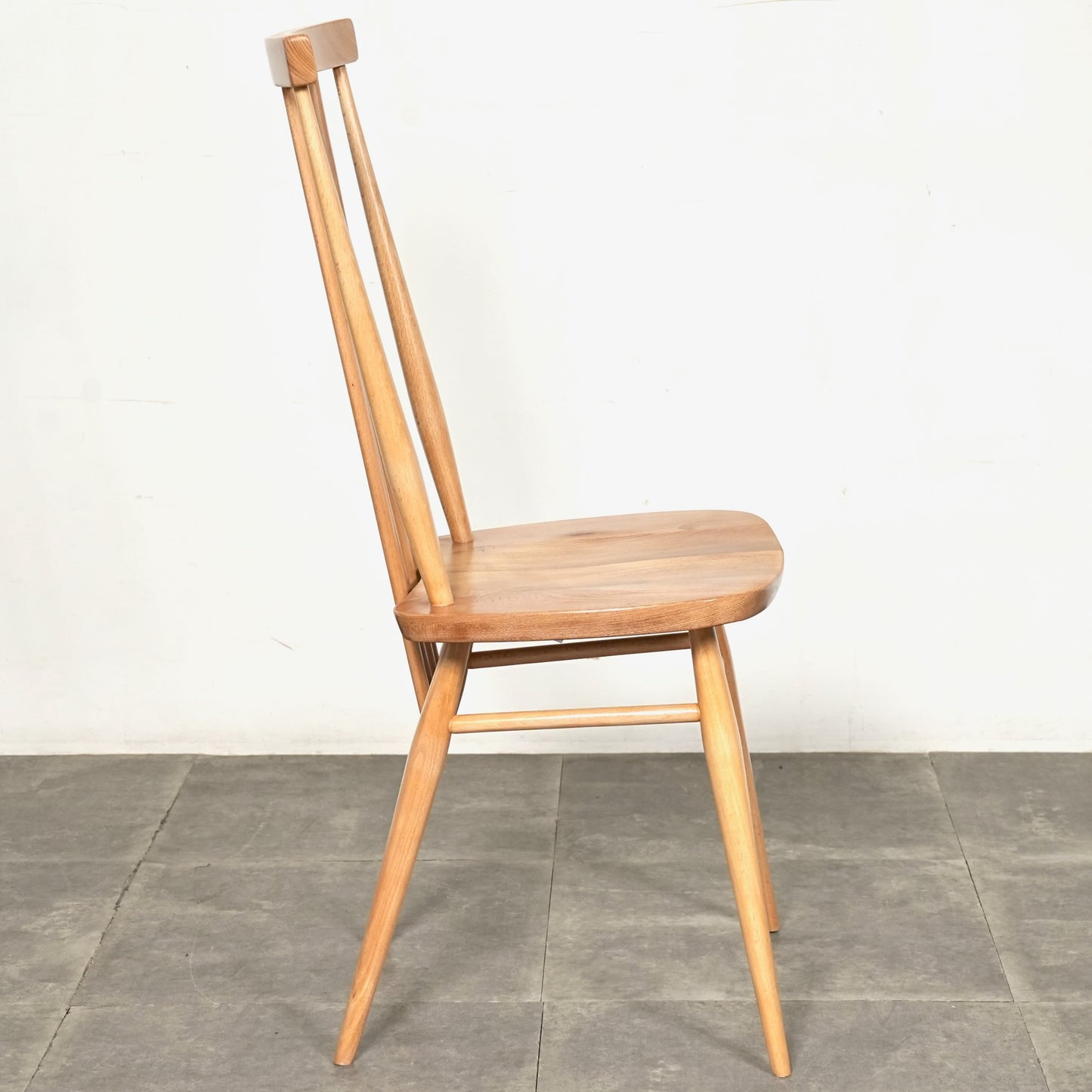 【ERCOL】ヴィンテージ ハイスティックバックチェア(メープル)