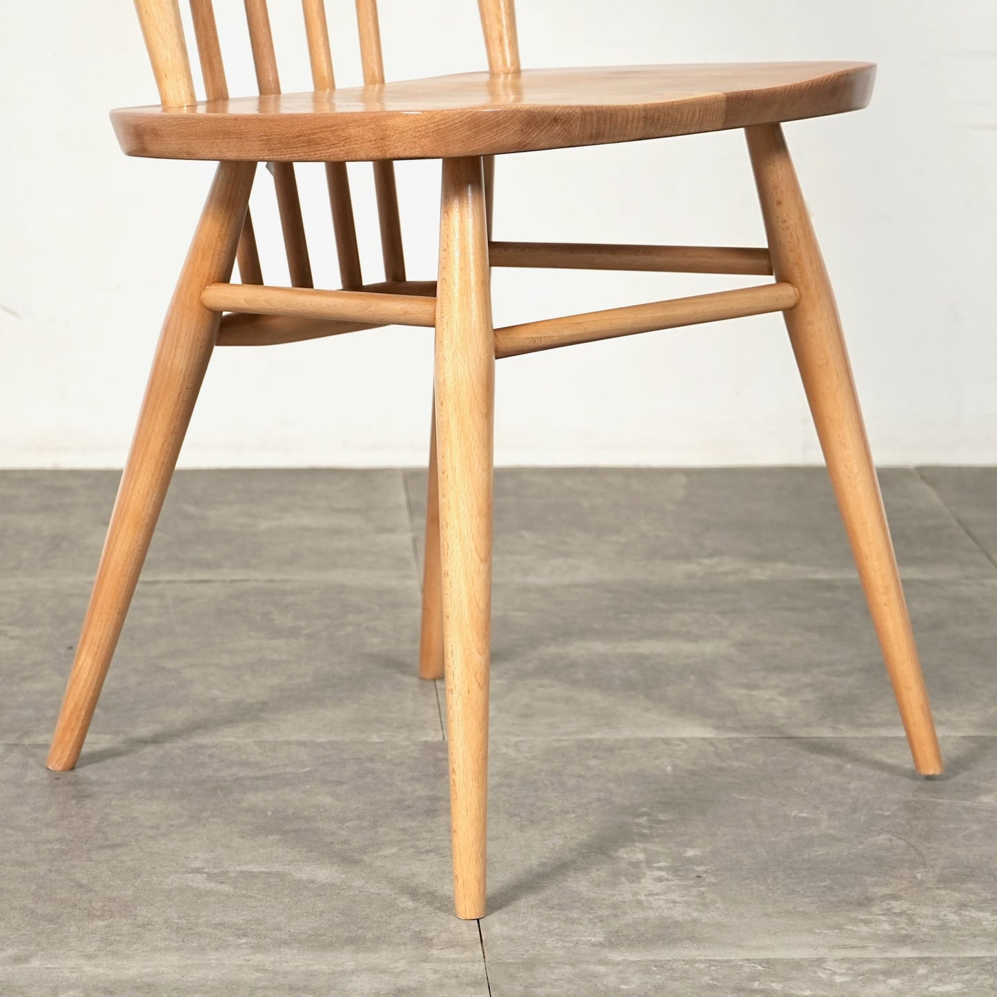 【ERCOL】ヴィンテージ ハイスティックバックチェア(メープル)