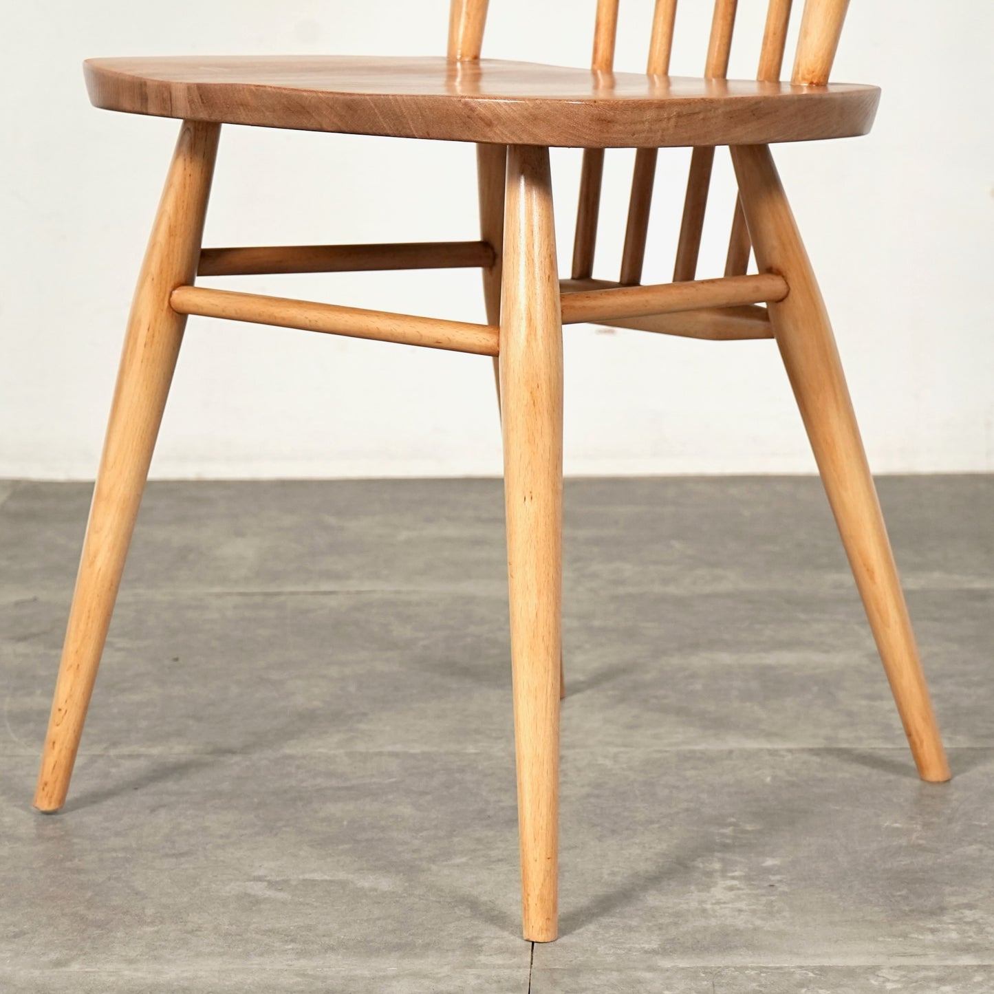 【ERCOL】ヴィンテージ ハイスティックバックチェア(メープル)
