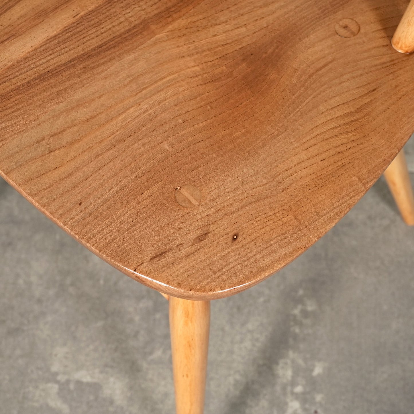 【ERCOL】ヴィンテージ ハイスティックバックチェア(メープル)