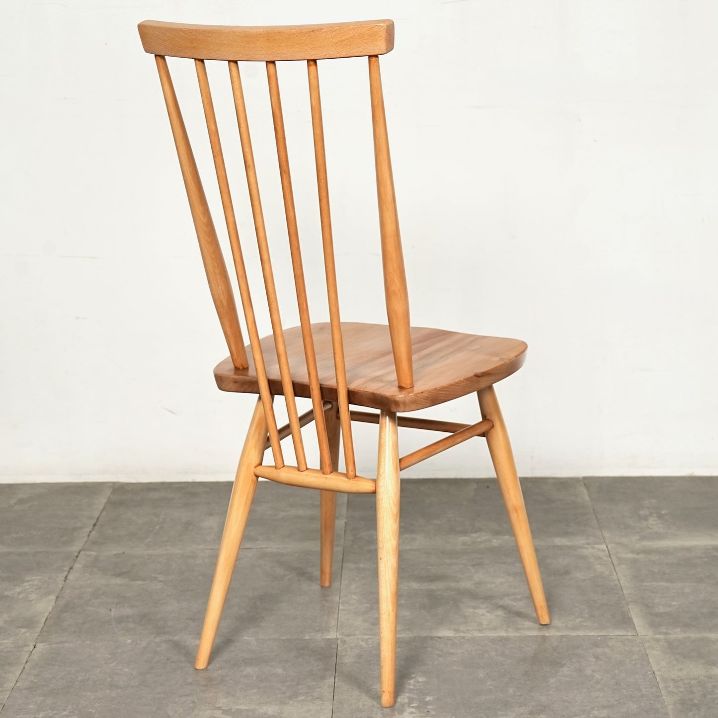 【ERCOL】ヴィンテージ ハイスティックバックチェア(メープル)