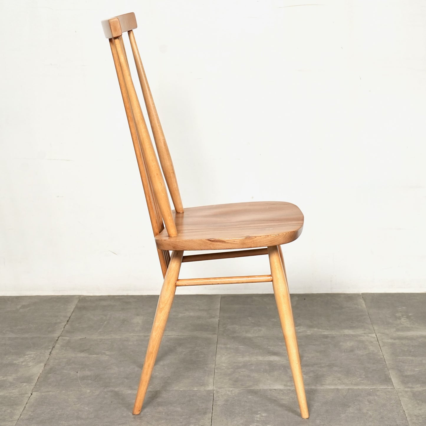 【ERCOL】ヴィンテージ ハイスティックバックチェア(メープル)