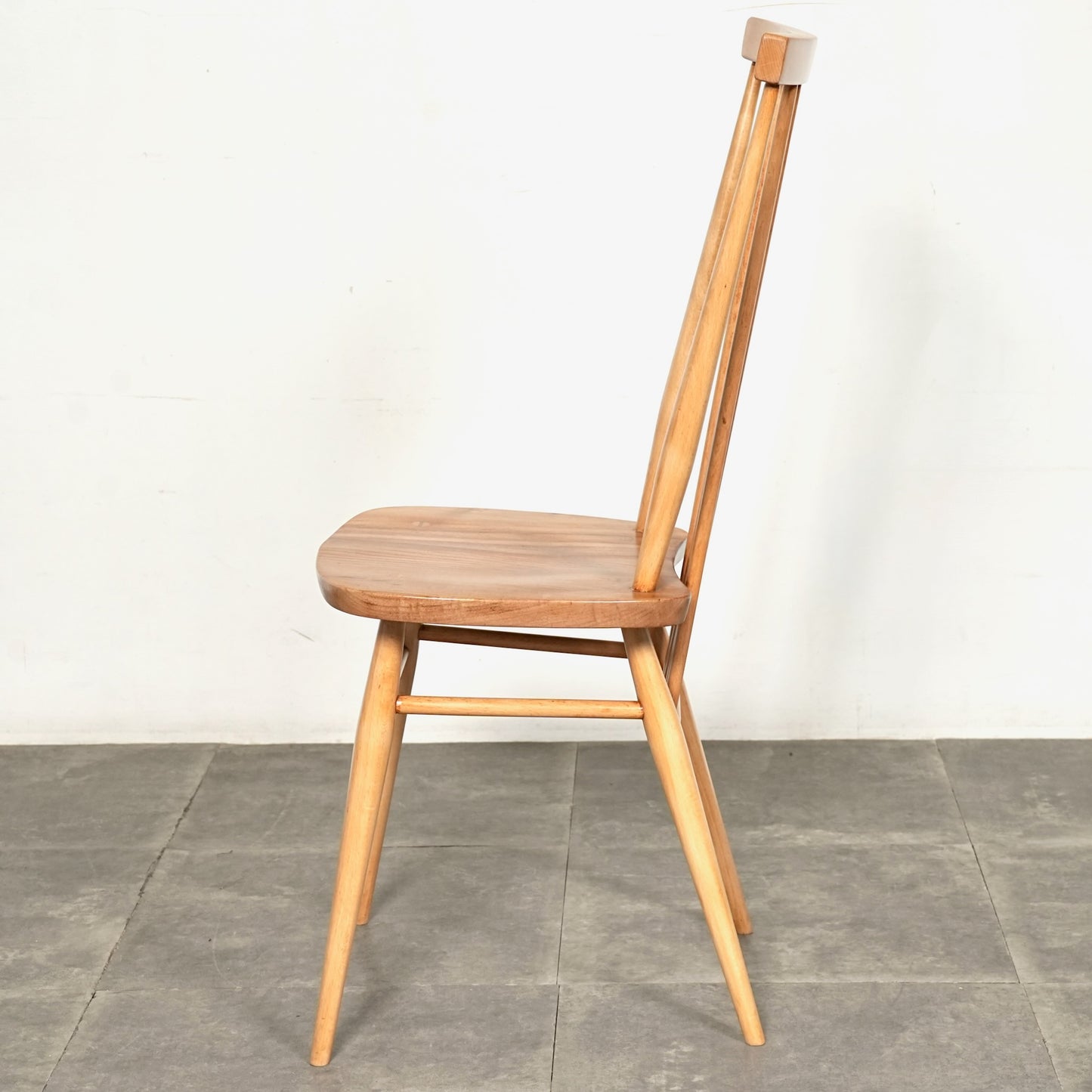 【ERCOL】ヴィンテージ ハイスティックバックチェア(メープル)