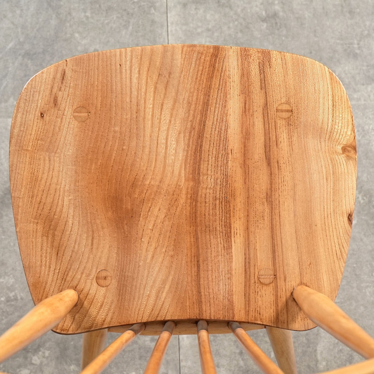 【ERCOL】ヴィンテージ ハイスティックバックチェア(メープル)