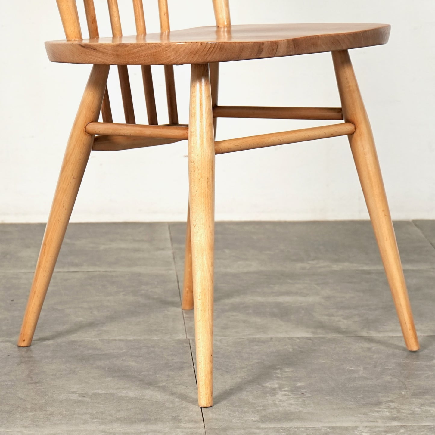 【ERCOL】ヴィンテージ ハイスティックバックチェア(メープル)