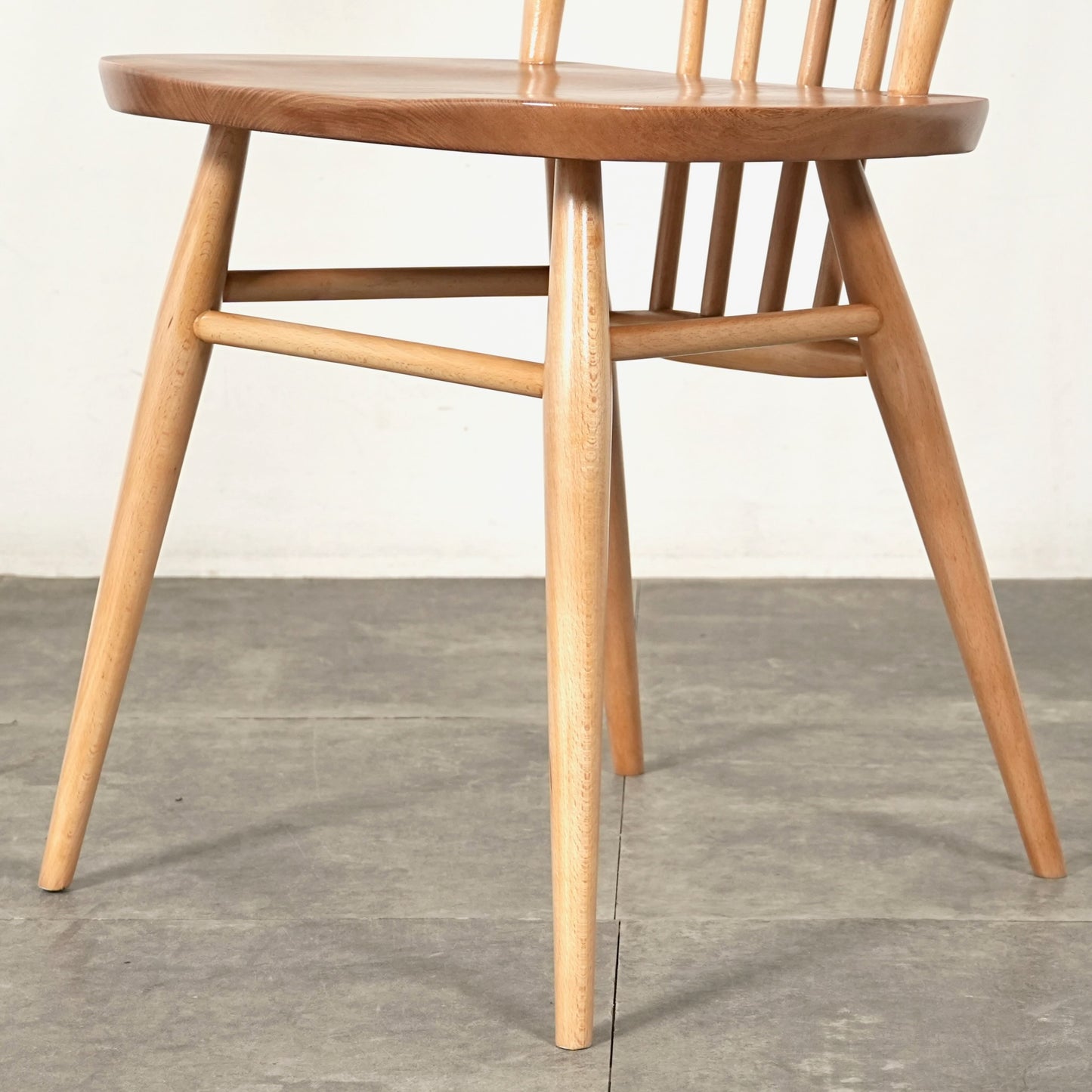 【ERCOL】ヴィンテージ ハイスティックバックチェア(メープル)