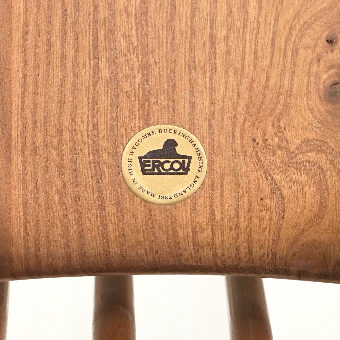 【ERCOL】ヴィンテージ ハイスティックバックチェア(メープル)