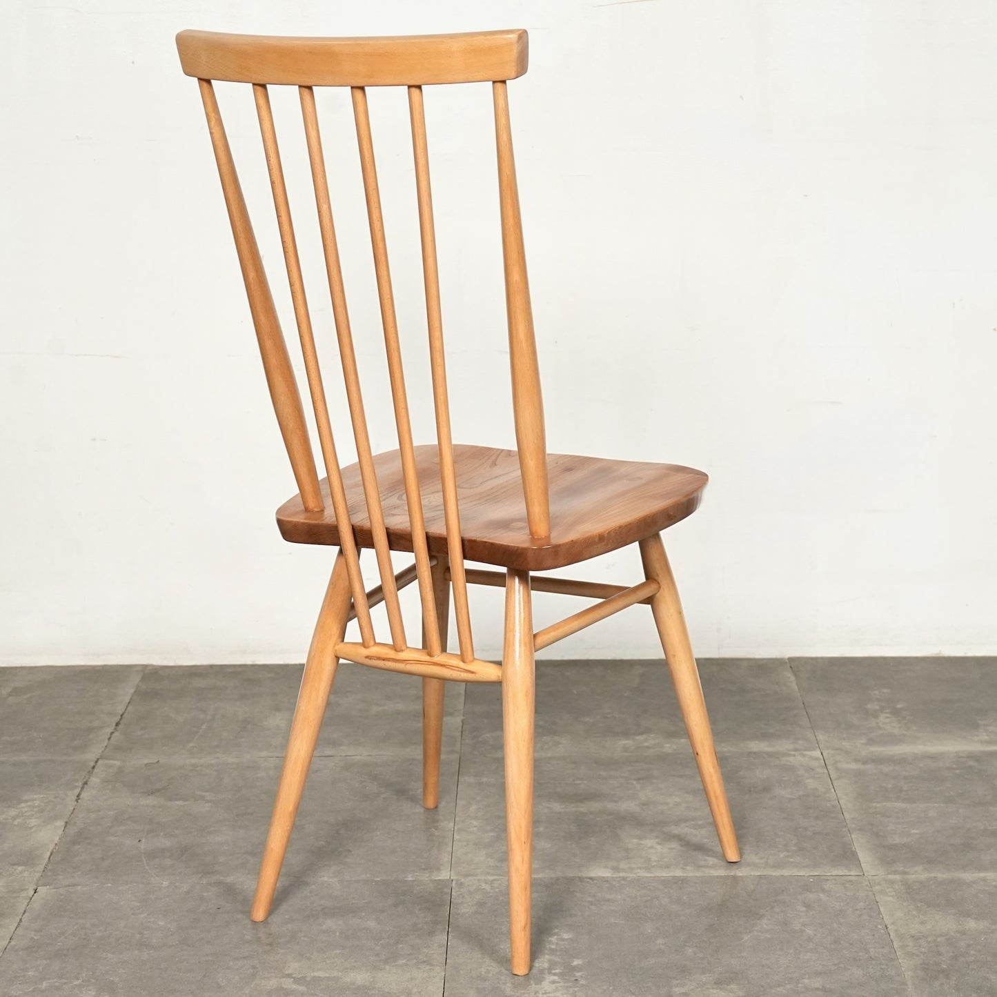 【ERCOL】ヴィンテージ ハイスティックバックチェア(メープル)