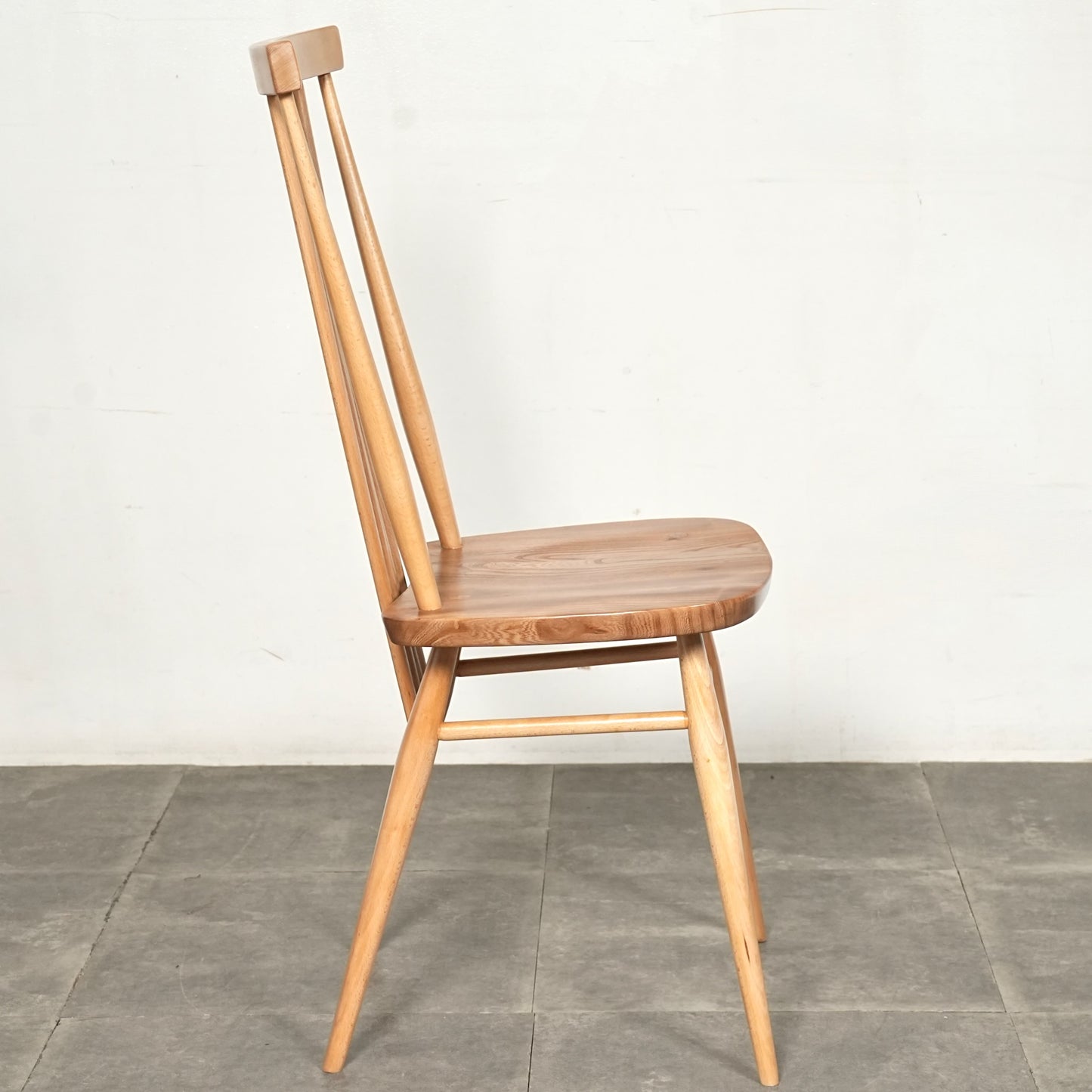 【ERCOL】ヴィンテージ ハイスティックバックチェア(メープル)