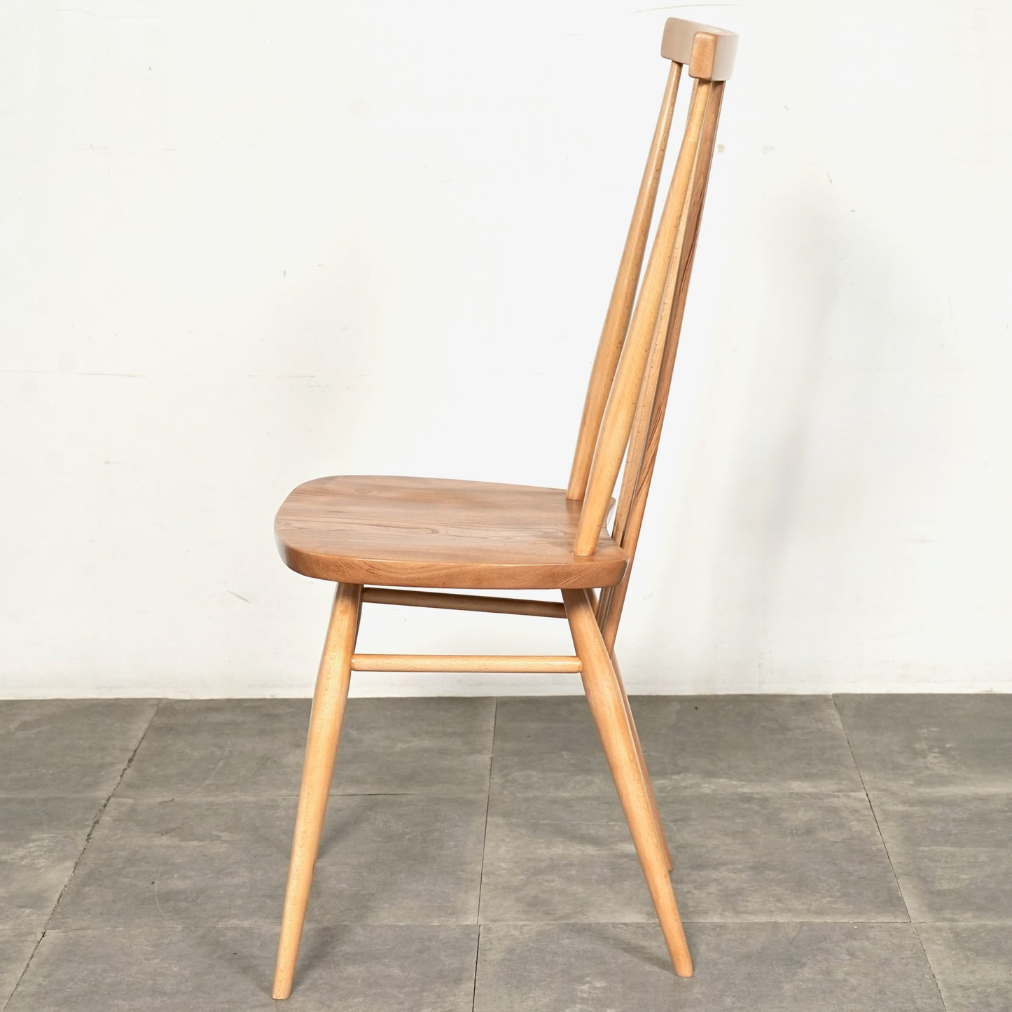 【ERCOL】ヴィンテージ ハイスティックバックチェア(メープル)