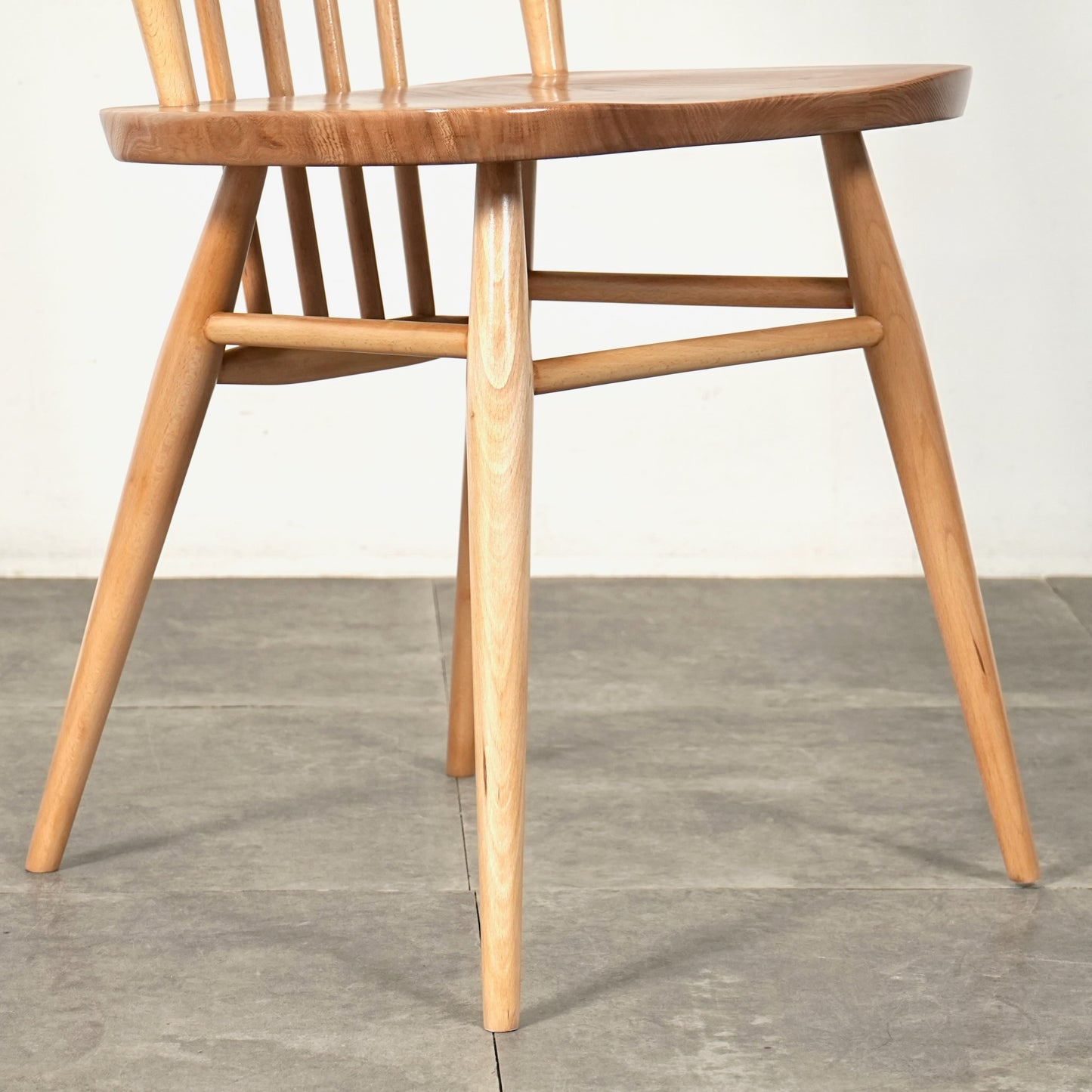 【ERCOL】ヴィンテージ ハイスティックバックチェア(メープル)