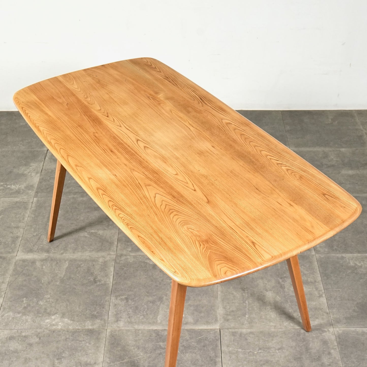【ERCOL】ヴィンテージ レクタングルテーブル(メープル)