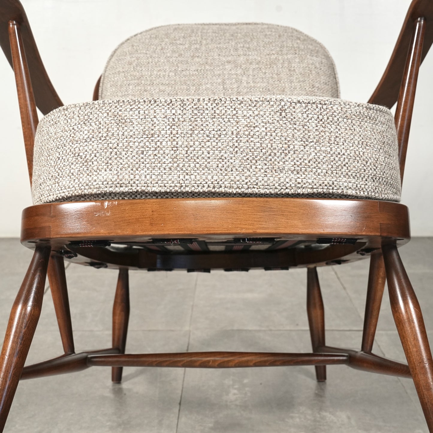 【ERCOL】ヴィンテージ 1Pソファ(イージーチェア)【張替済】