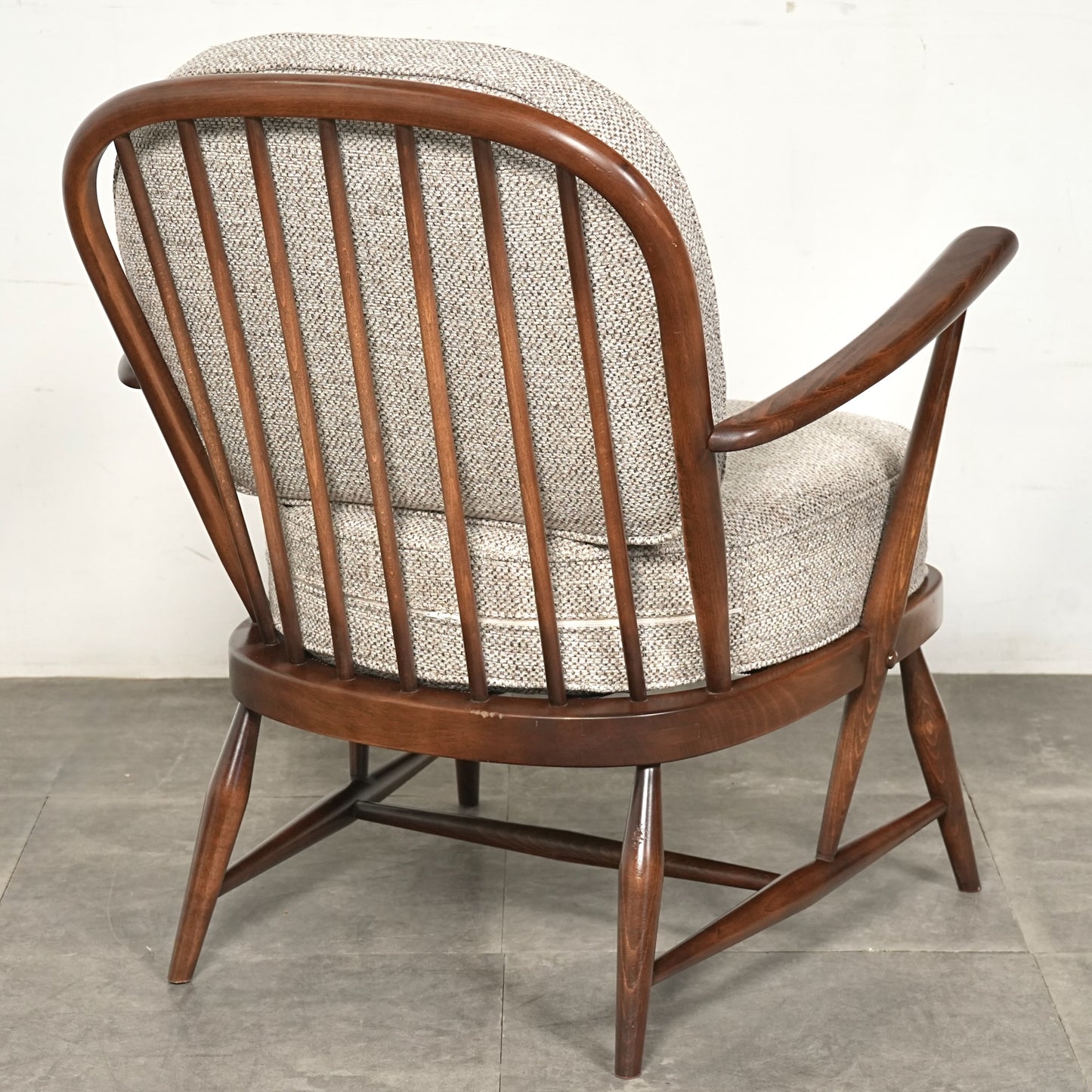 【ERCOL】ヴィンテージ 1Pソファ(イージーチェア)【張替済】
