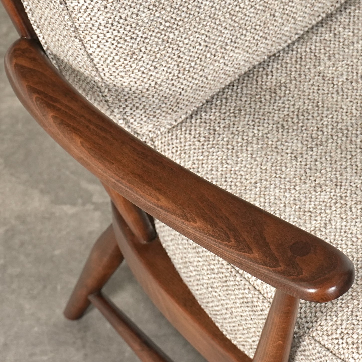 【ERCOL】ヴィンテージ 1Pソファ(イージーチェア)【張替済】