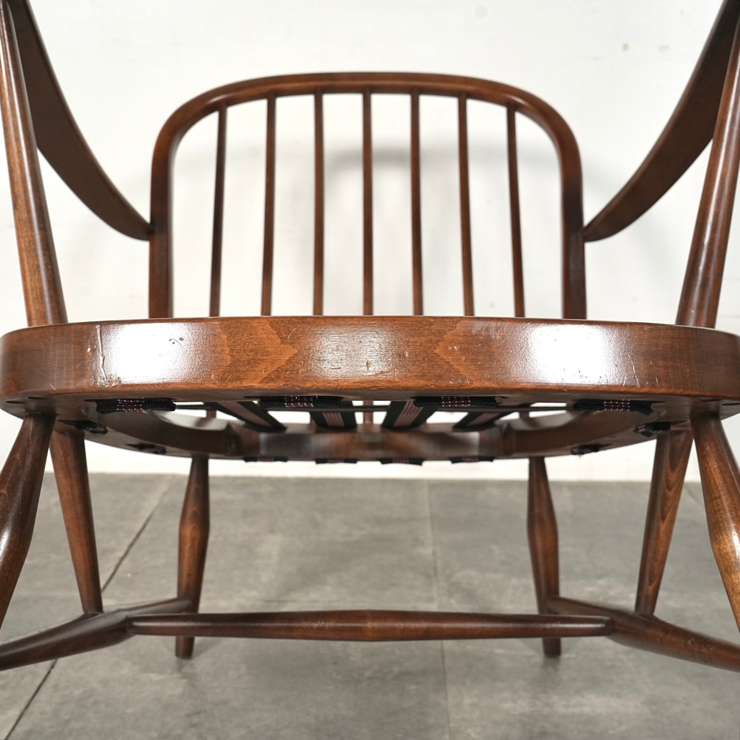 【ERCOL】ヴィンテージ 1Pソファ(イージーチェア)【張替済】