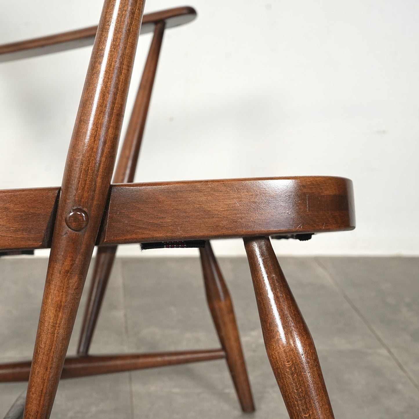 【ERCOL】ヴィンテージ 1Pソファ(イージーチェア)【張替済】