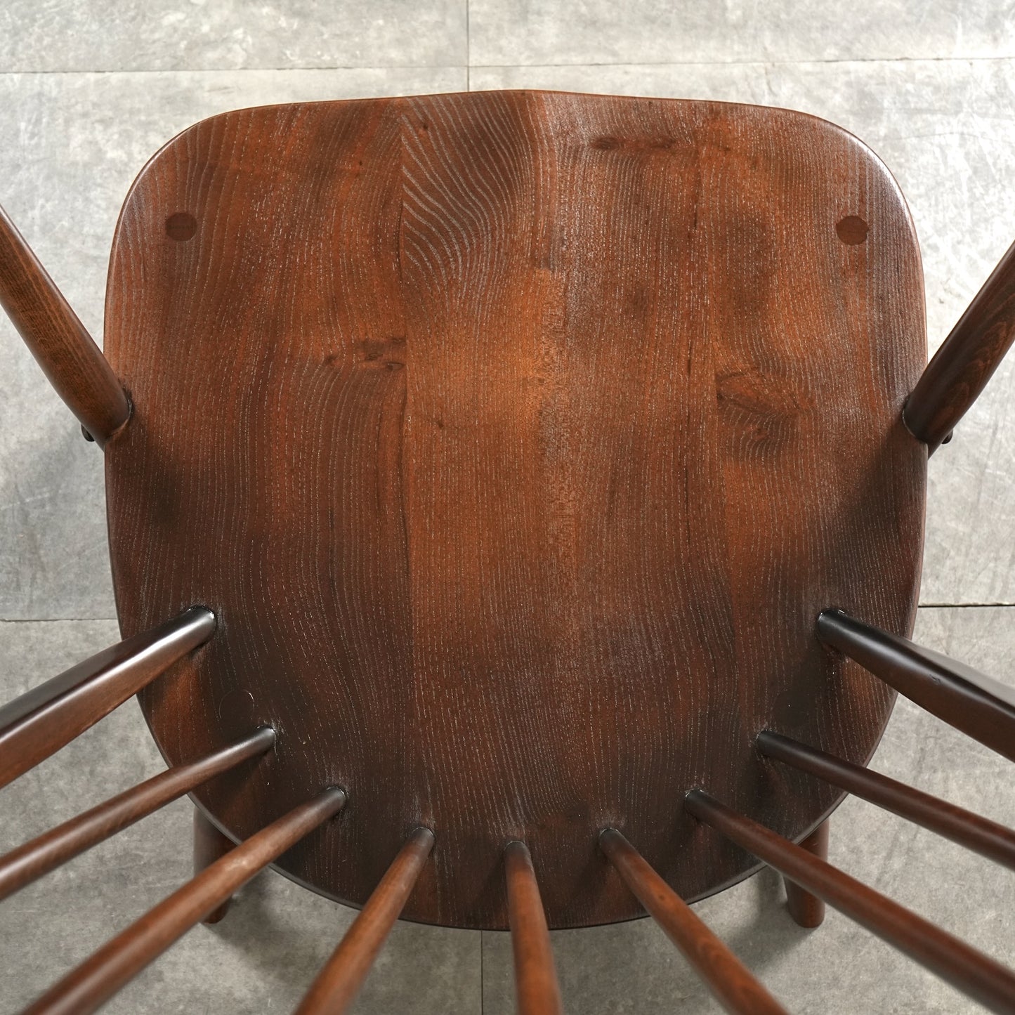 【ERCOL】ヴィンテージ 1Pソファ(イージーチェア)【張替済】
