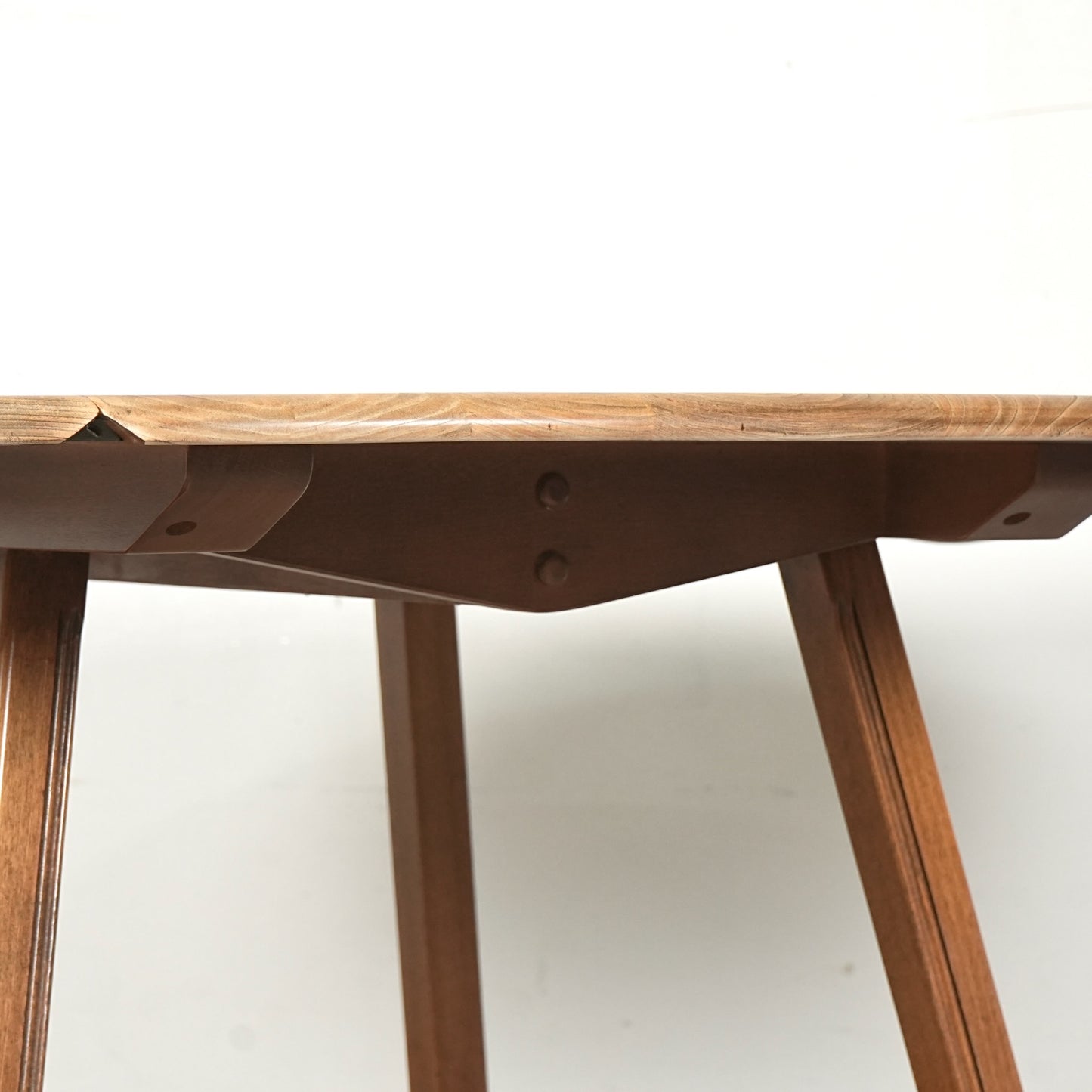 【ERCOL】ヴィンテージ ドロップリーフテーブル(バイカラー)