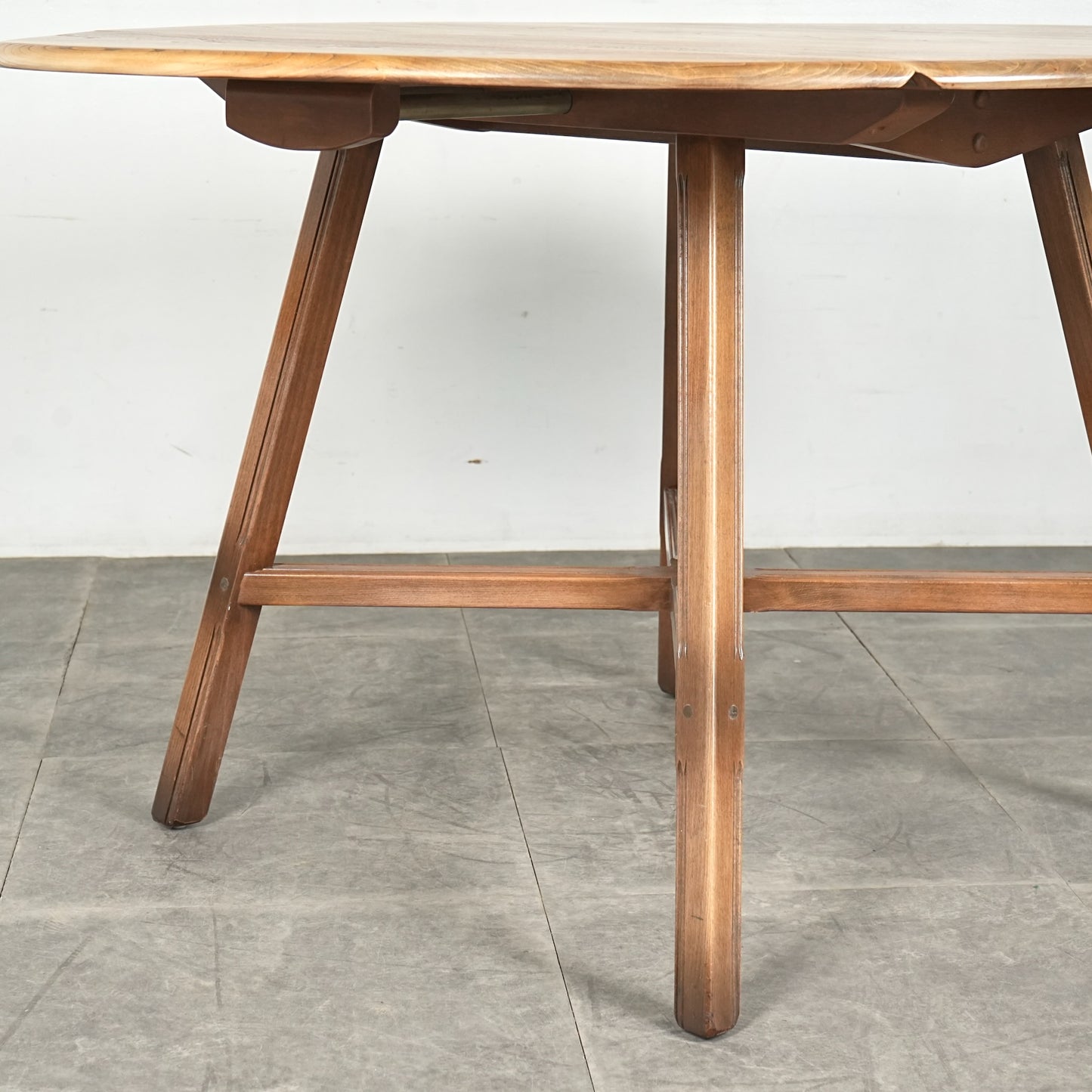 【ERCOL】ヴィンテージ ドロップリーフテーブル(バイカラー)