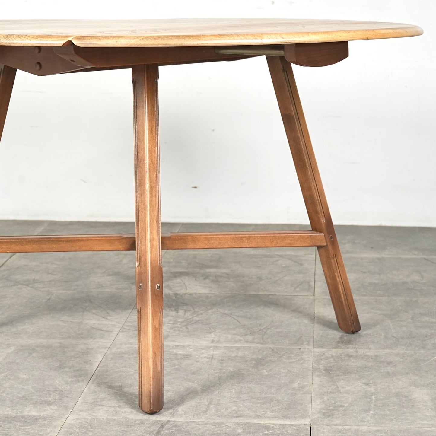 【ERCOL】ヴィンテージ ドロップリーフテーブル(バイカラー)