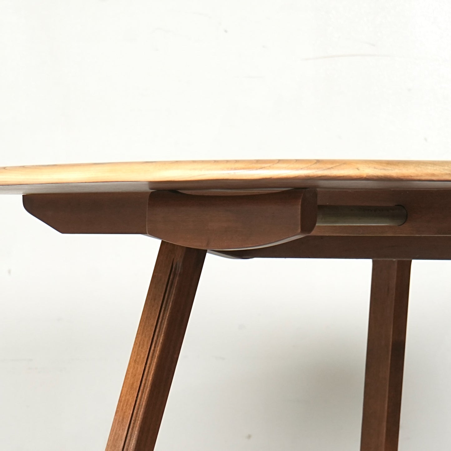【ERCOL】ヴィンテージ ドロップリーフテーブル(バイカラー)