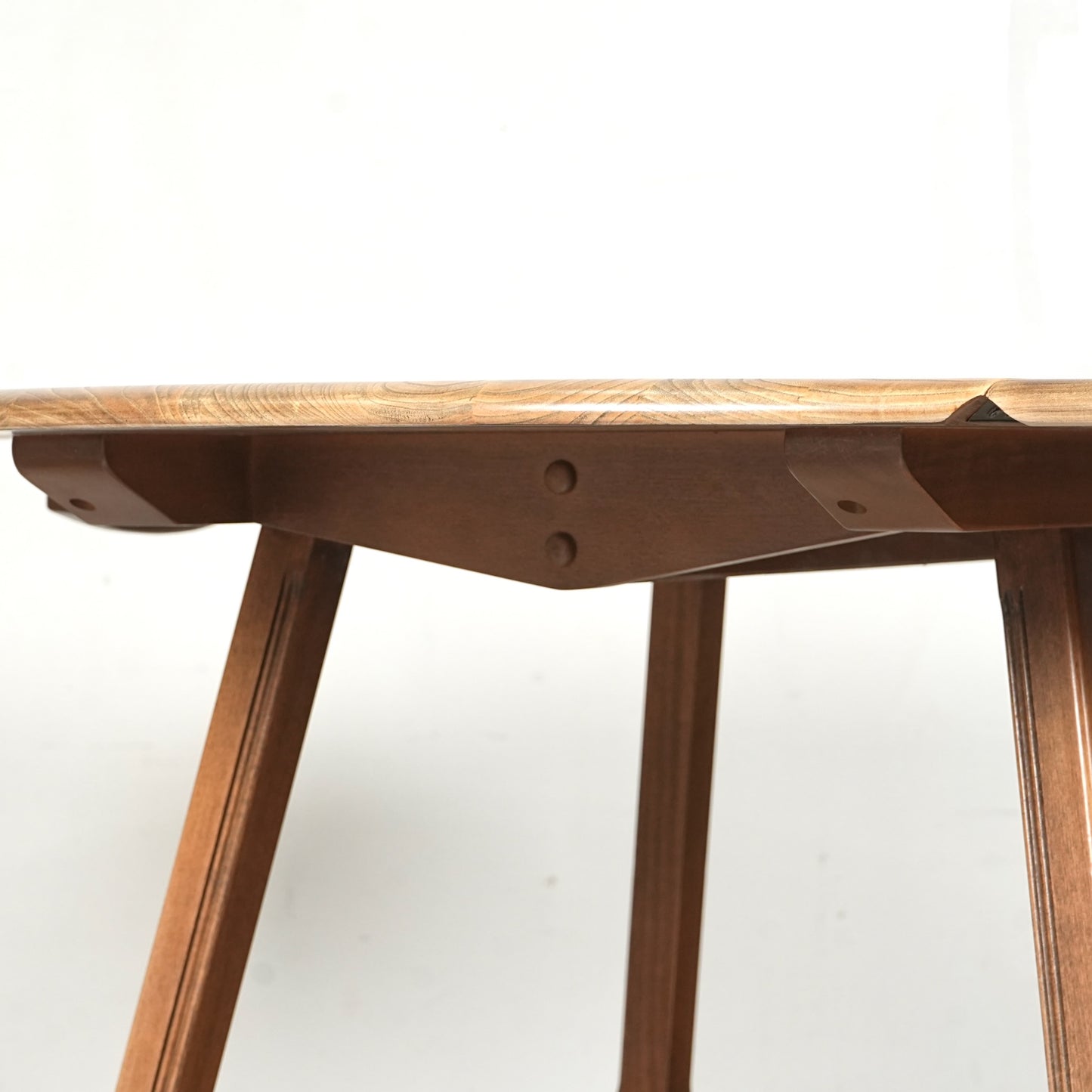 【ERCOL】ヴィンテージ ドロップリーフテーブル(バイカラー)