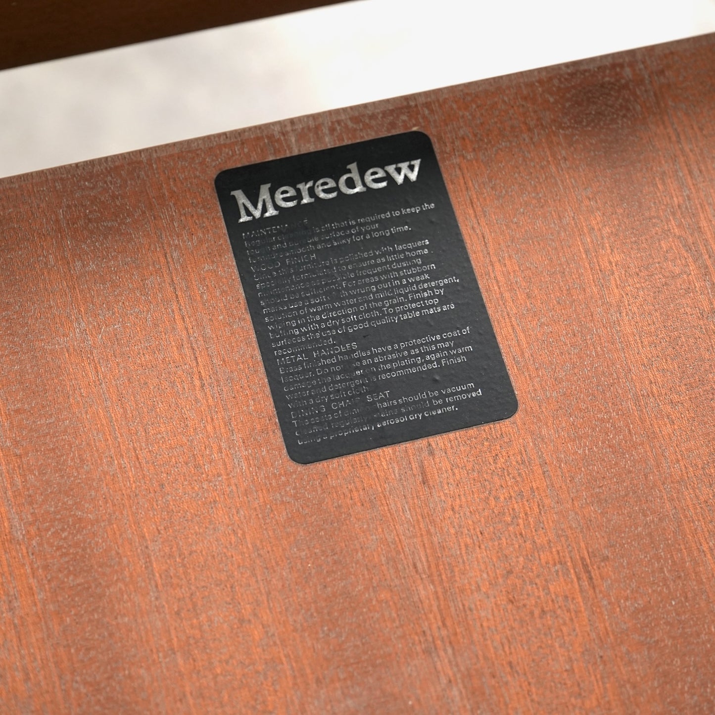 【Meredew】ヴィンテージ エクステンション ダイニングテーブル