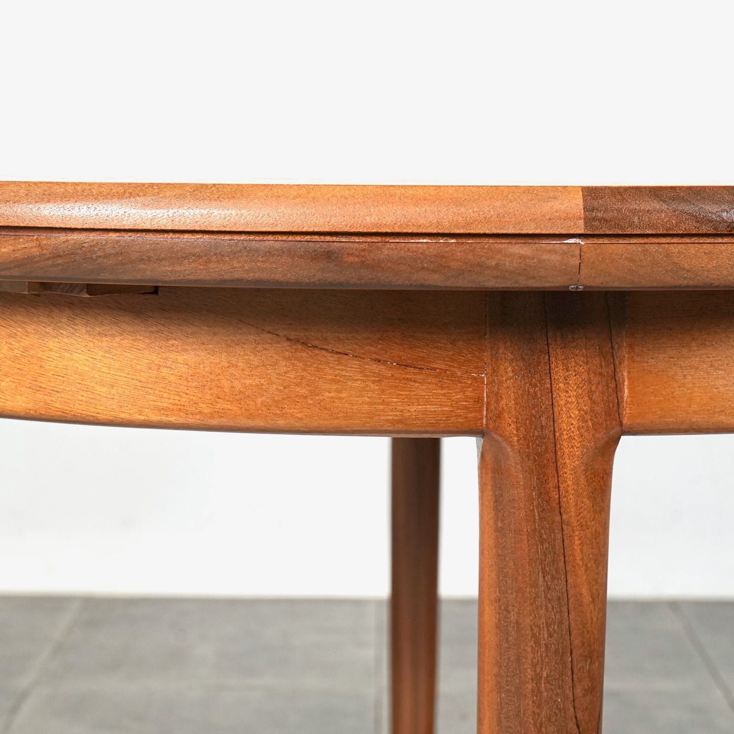 イギリスヴィンテージ エクステンション ラウンドテーブル