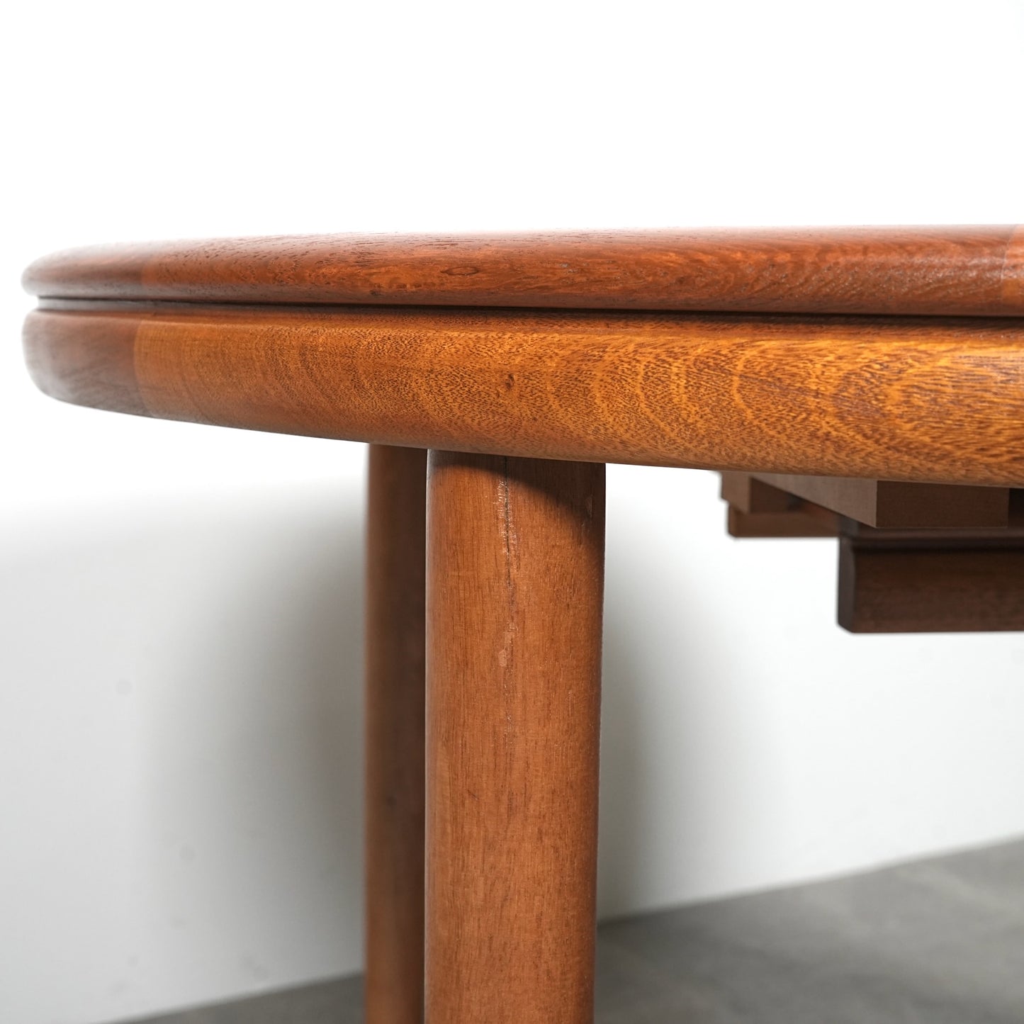 デンマークヴィンテージ エクステンション ラウンドテーブル