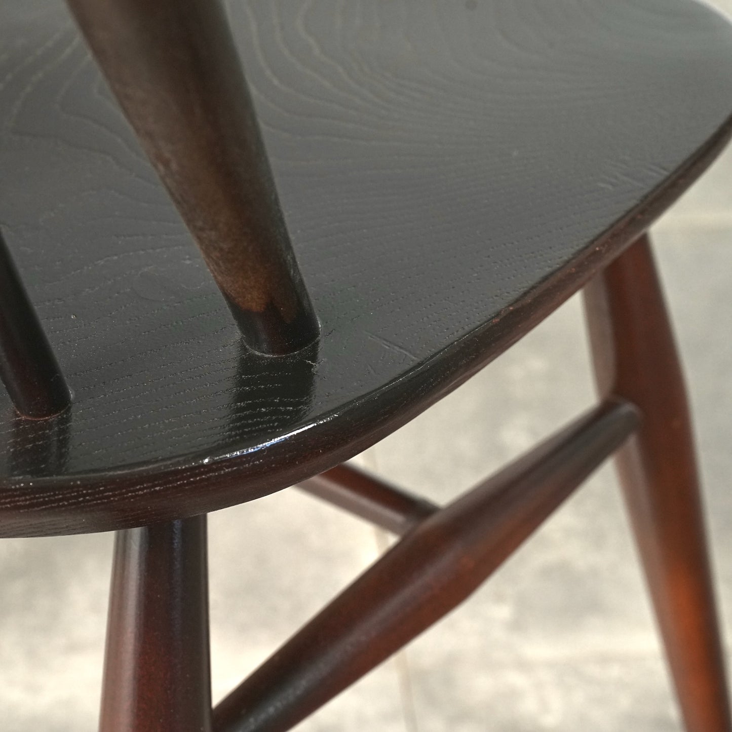【ERCOL】ヴィンテージ フープバックチェア(オールドコロニアル)