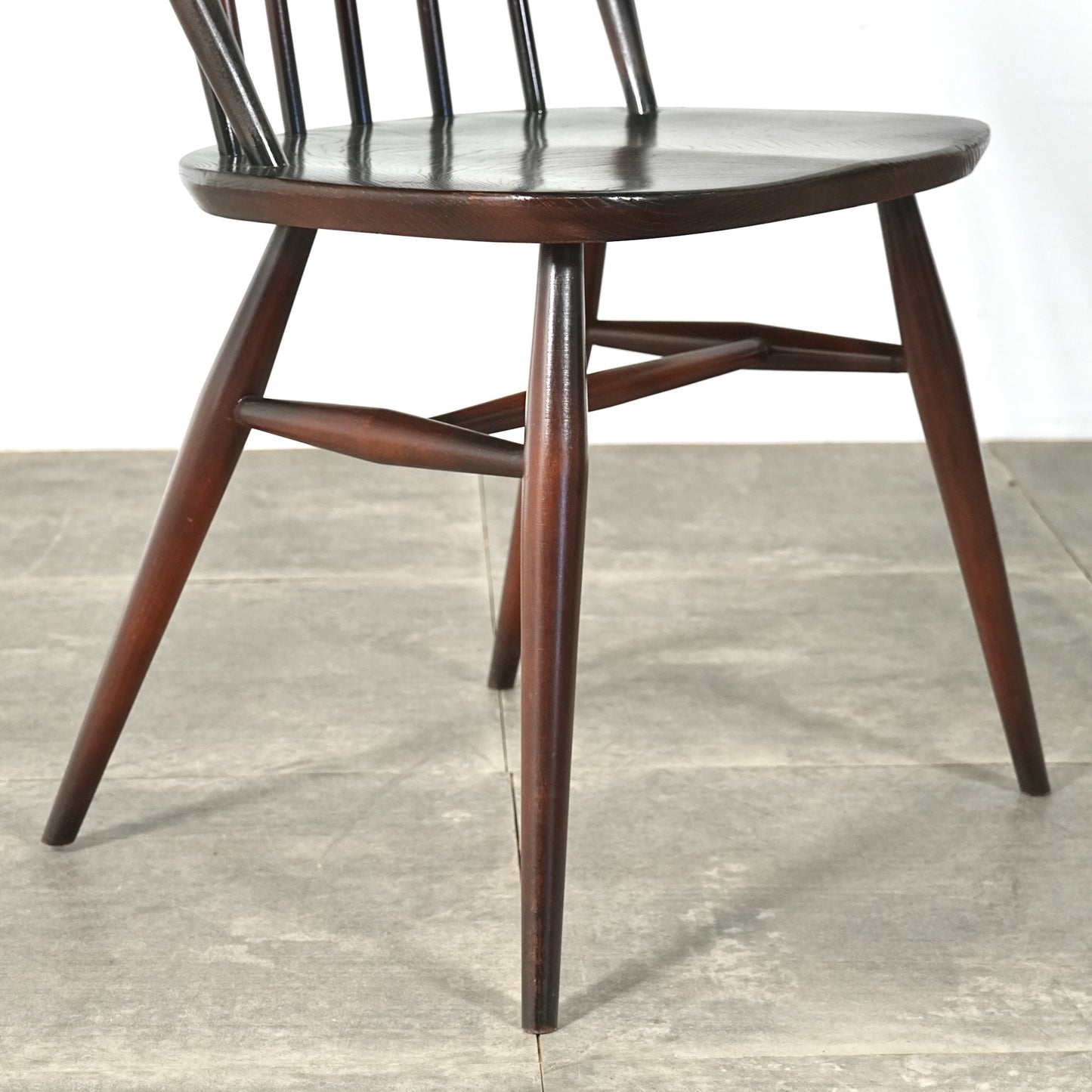【ERCOL】ヴィンテージ フープバックチェア(オールドコロニアル)