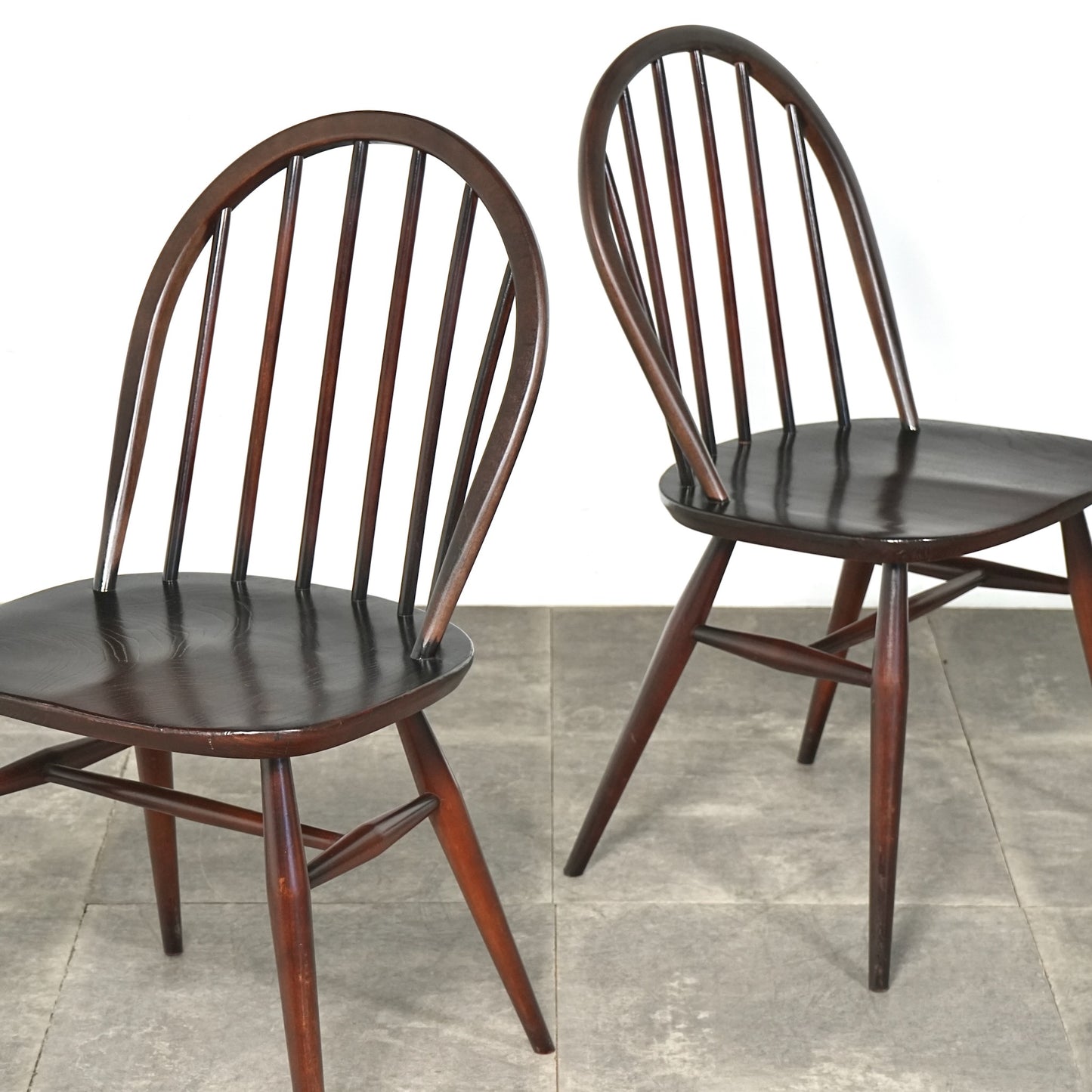 【ERCOL】ヴィンテージ フープバックチェア(オールドコロニアル)