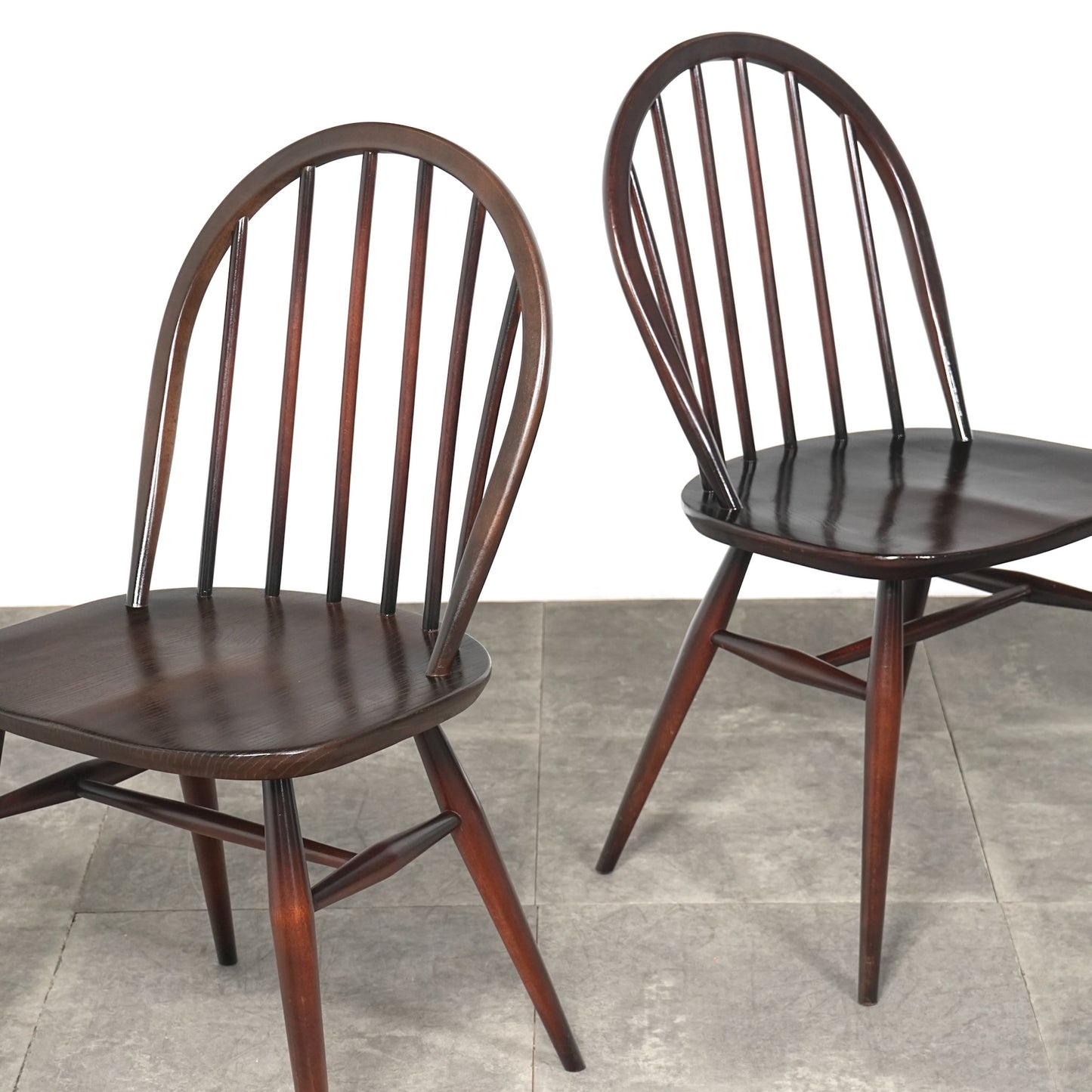 【ERCOL】ヴィンテージ フープバックチェア(オールドコロニアル)