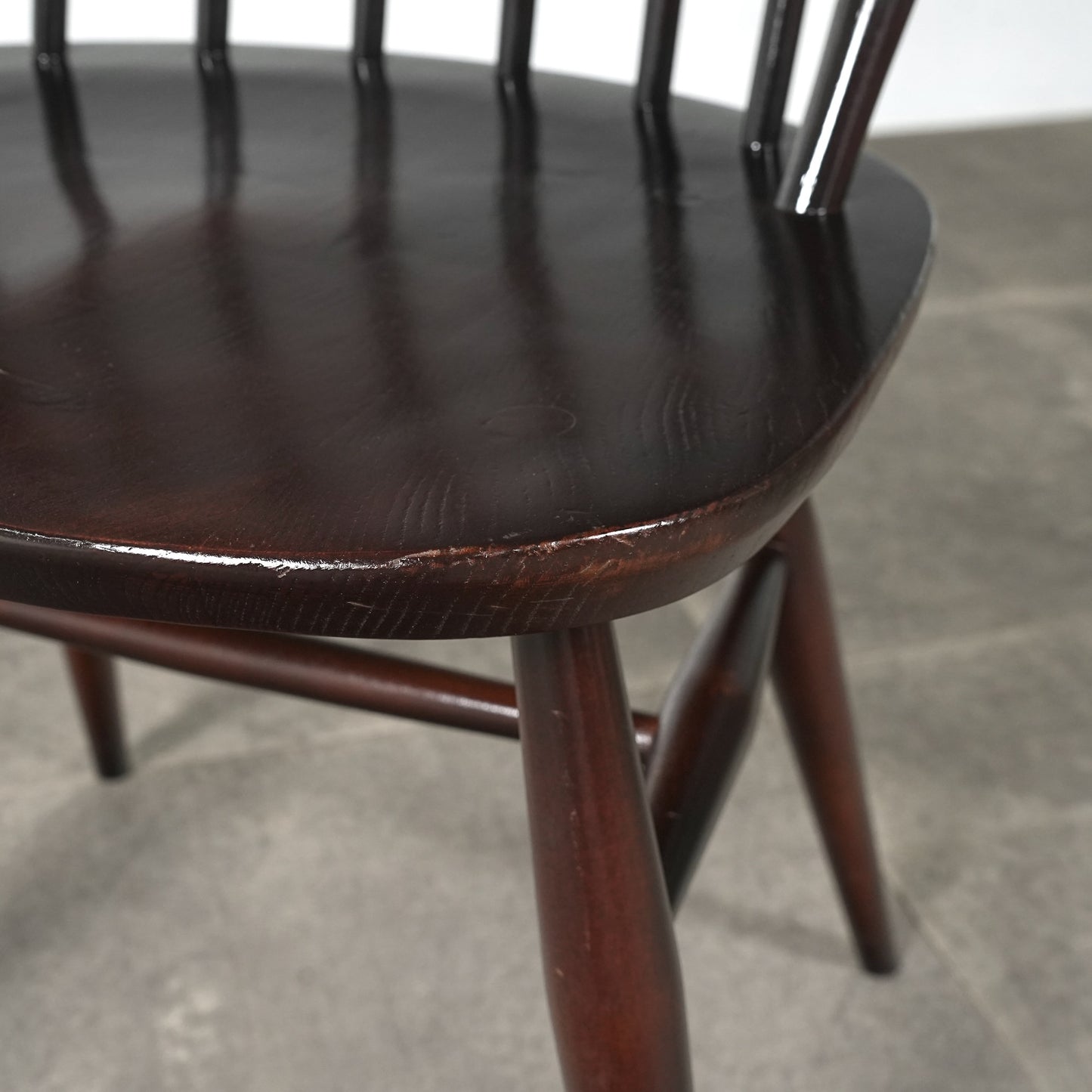 【ERCOL】ヴィンテージ フープバックチェア(オールドコロニアル)