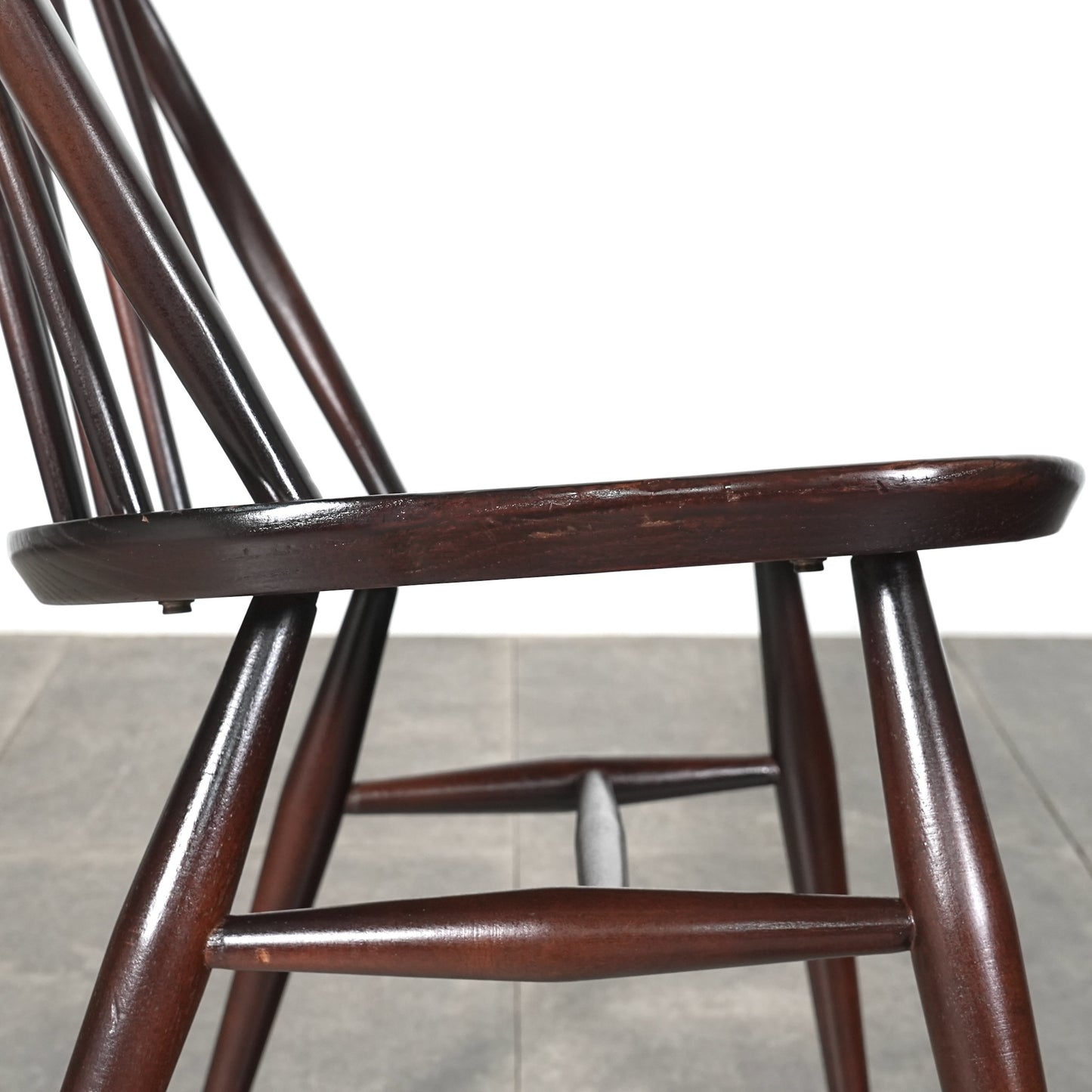 【ERCOL】ヴィンテージ フープバックチェア(オールドコロニアル)