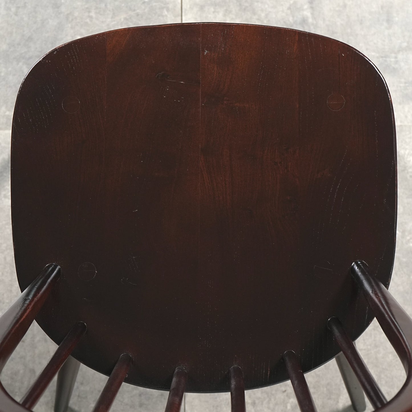 【ERCOL】ヴィンテージ フープバックチェア(オールドコロニアル)