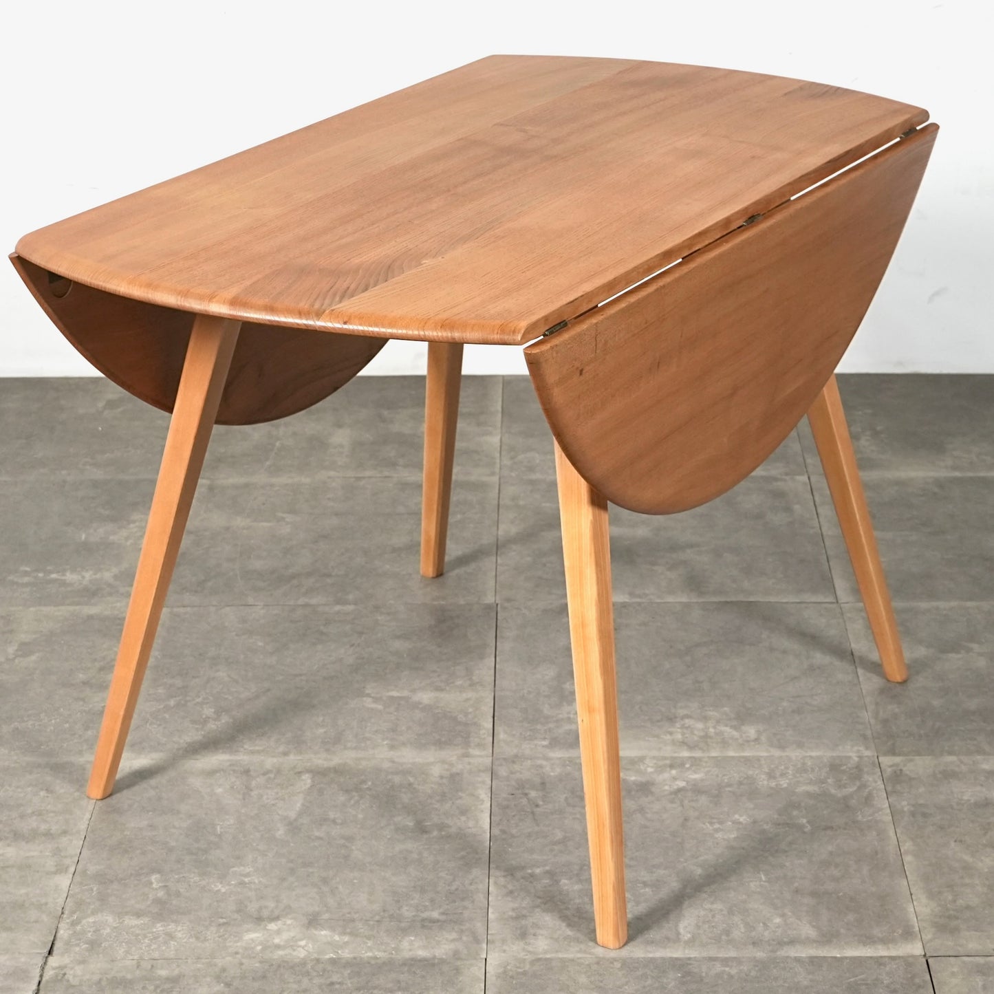【ERCOL】ヴィンテージ ドロップリーフテーブル(メープル)