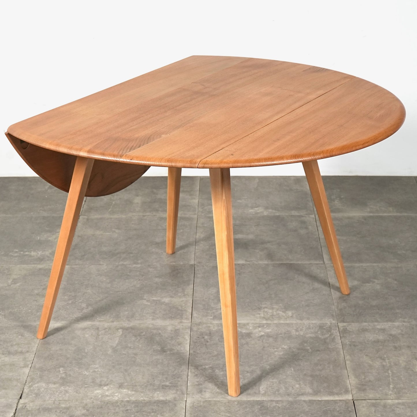 【ERCOL】ヴィンテージ ドロップリーフテーブル(メープル)