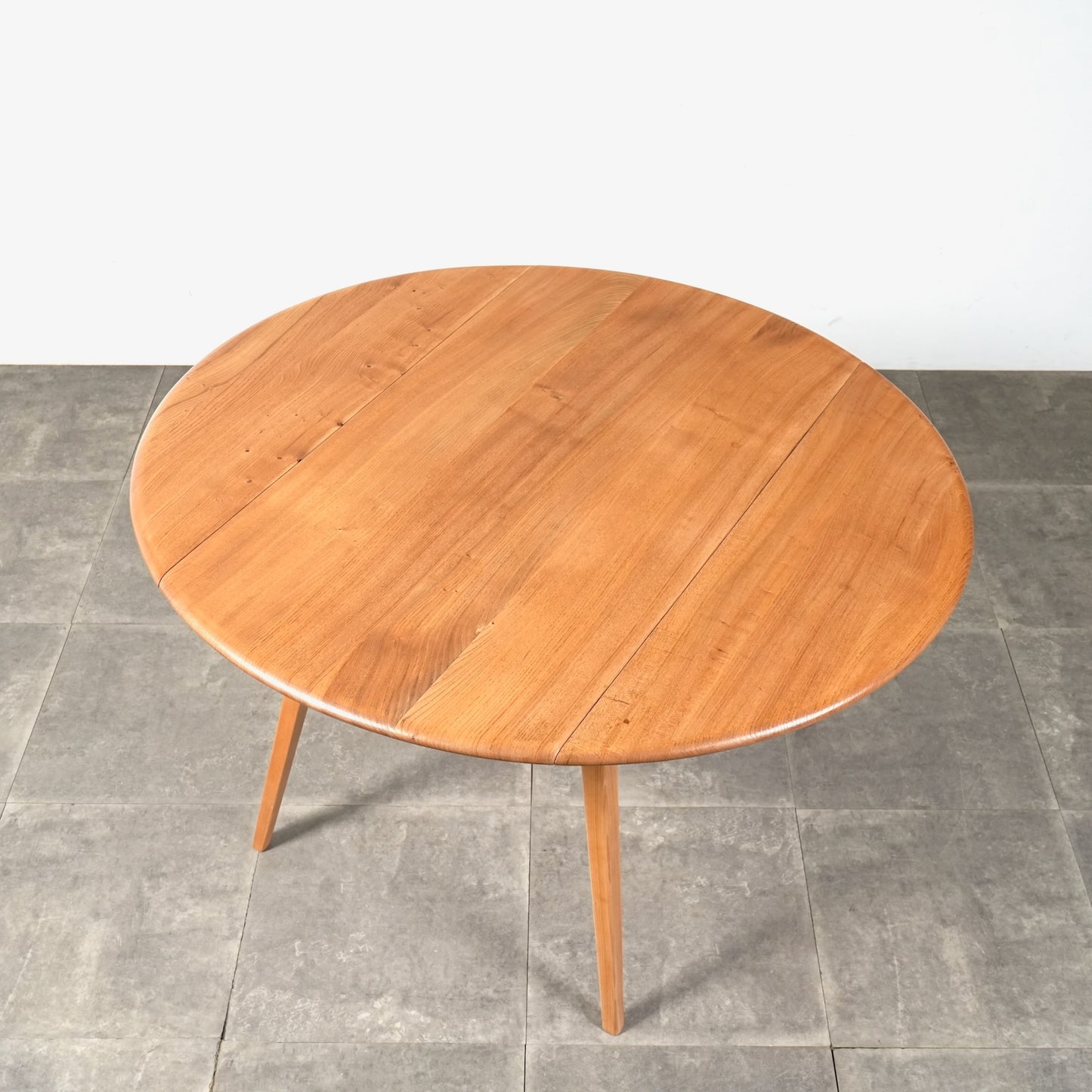 【ERCOL】ヴィンテージ ドロップリーフテーブル(メープル)