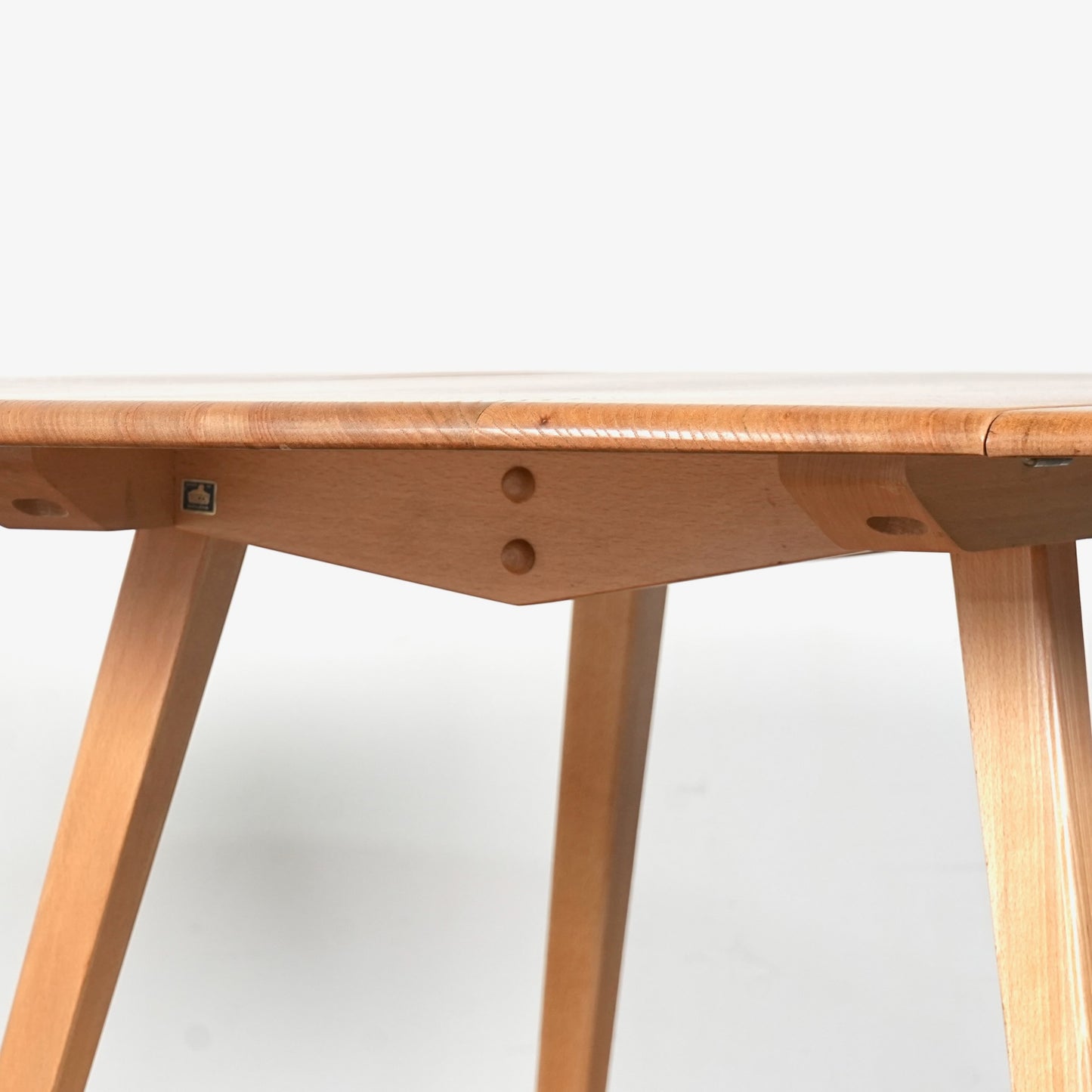 【ERCOL】ヴィンテージ ドロップリーフテーブル(メープル)