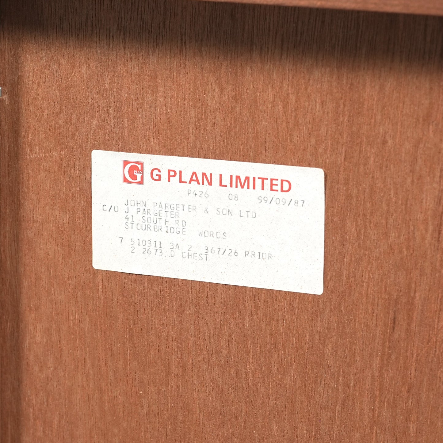 【G-PLAN】Albany ヴィンテージ チェスト