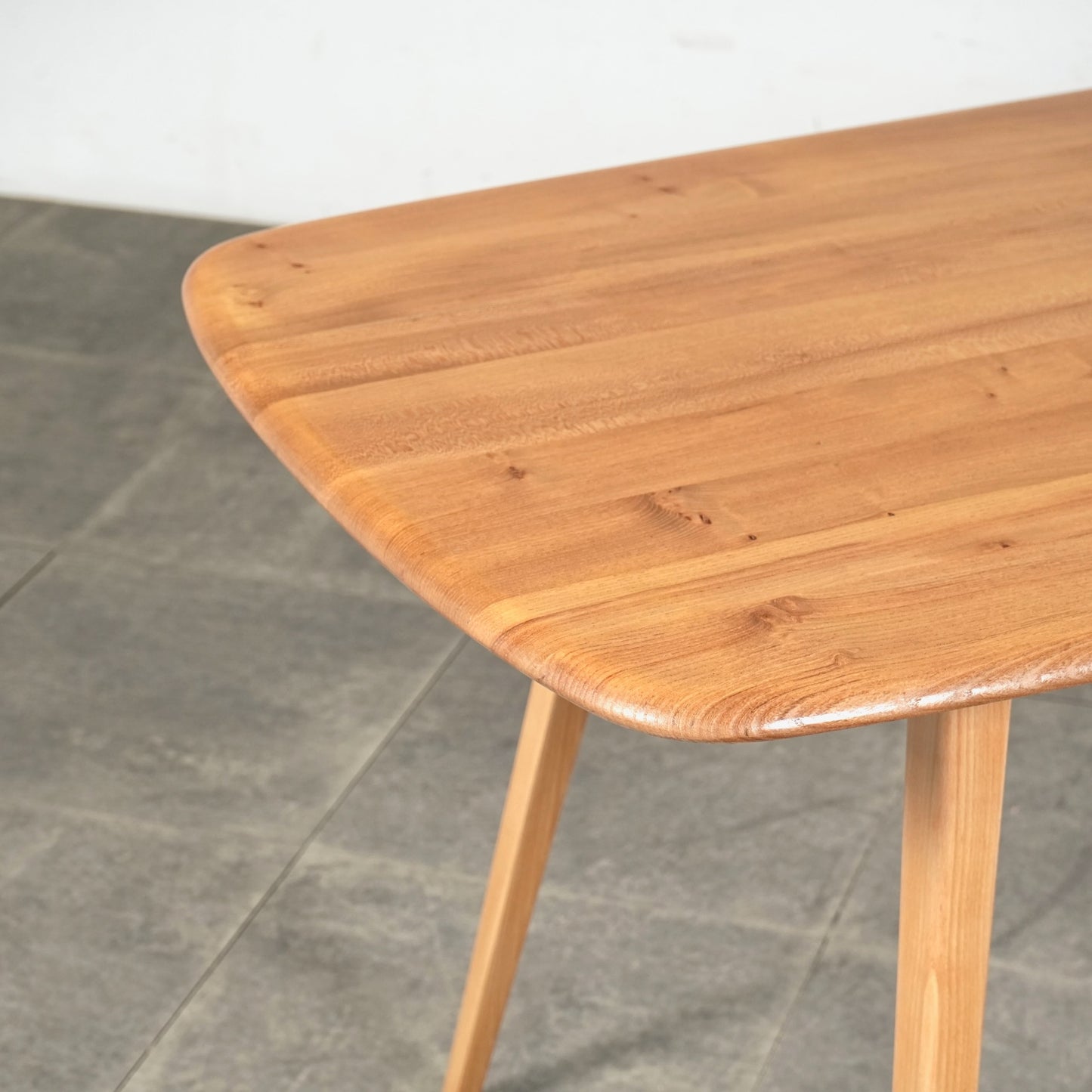 【ERCOL】ヴィンテージ レクタングルテーブル(メープル)