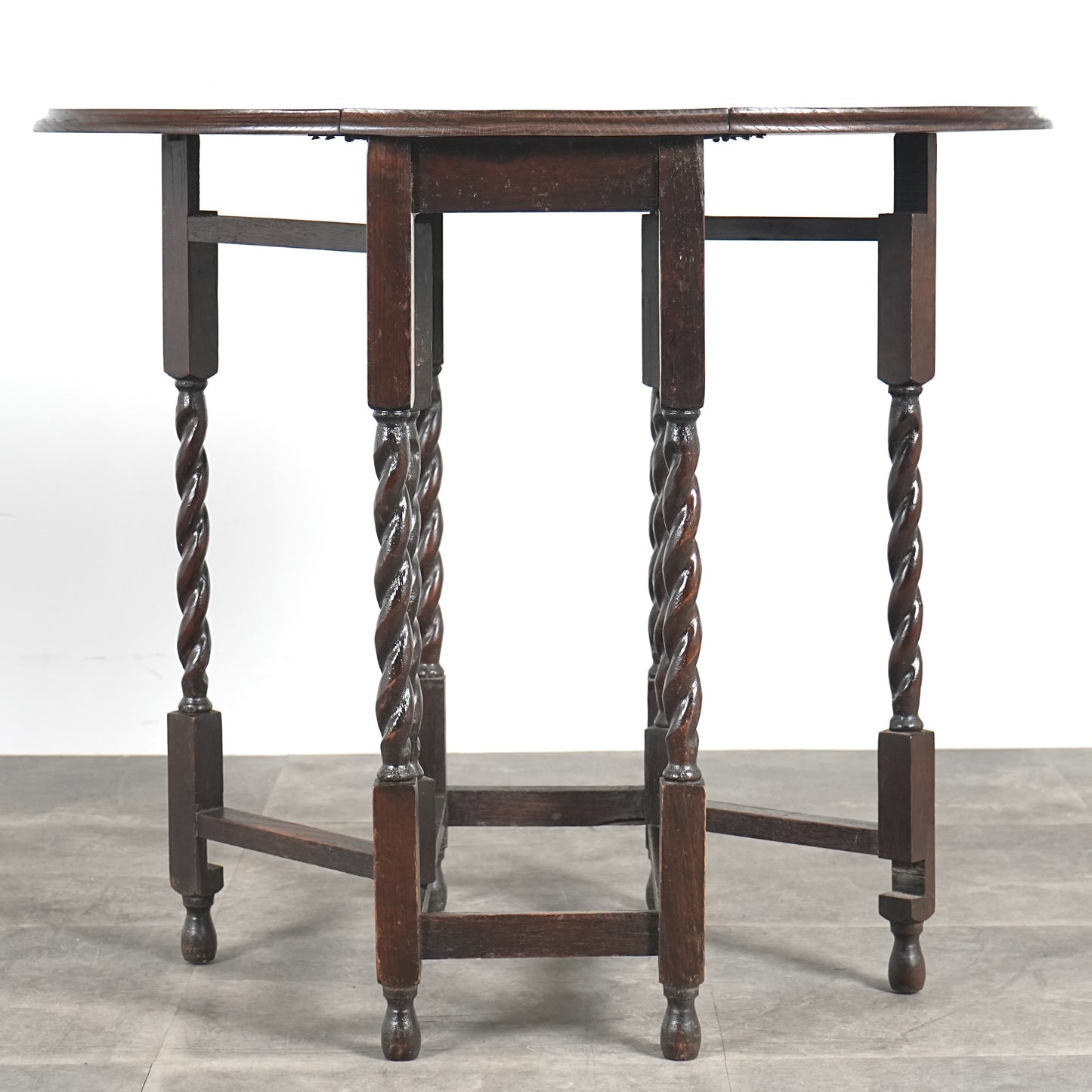 英国アンティーク ゲートレッグテーブル