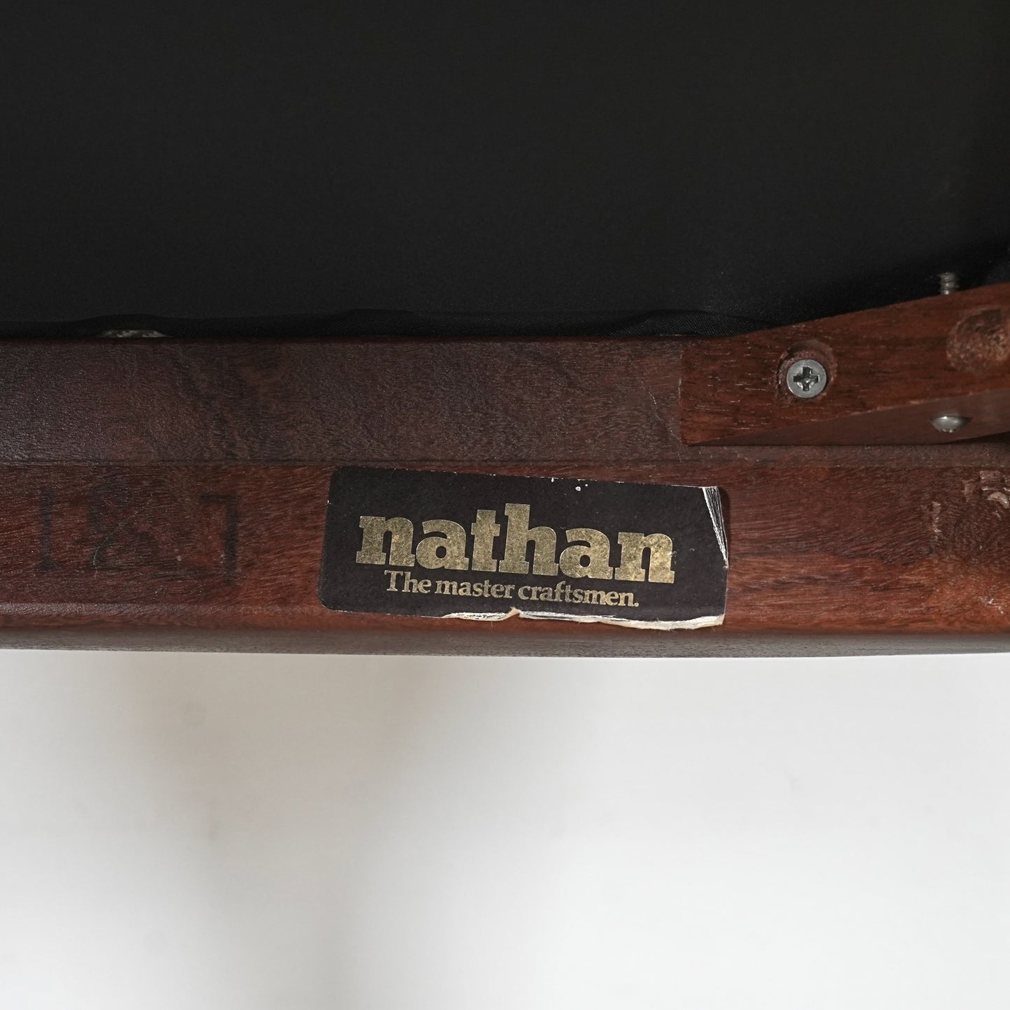 【NATHAN】ヴィンテージ ダイニングチェア【張替済】