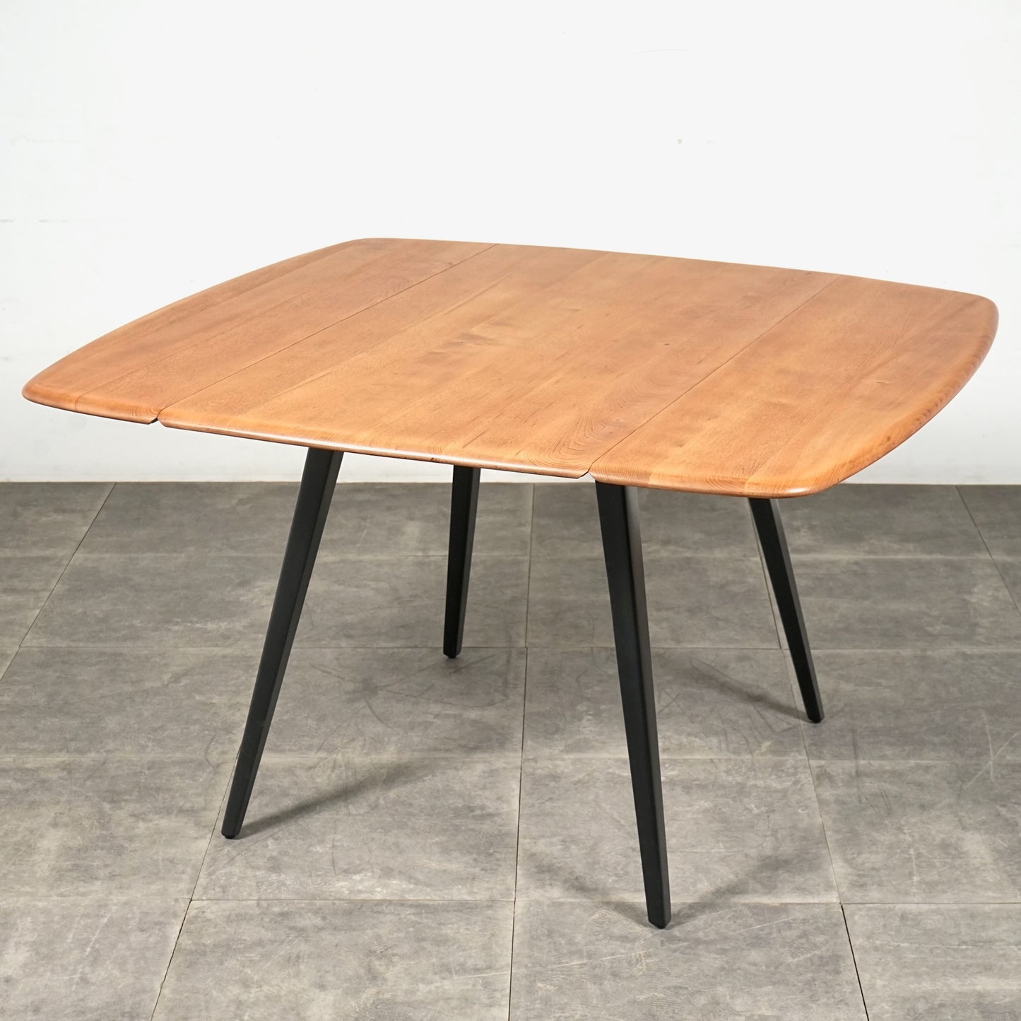 【ERCOL】ヴィンテージ ドロップリーフテーブル(バイカラー)