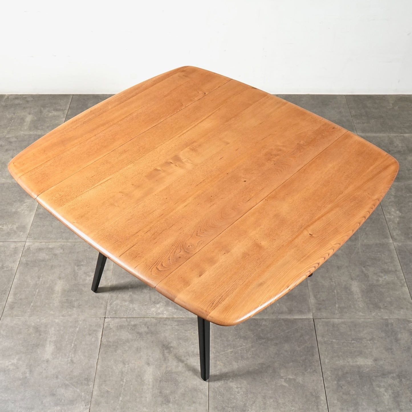 【ERCOL】ヴィンテージ ドロップリーフテーブル(バイカラー)