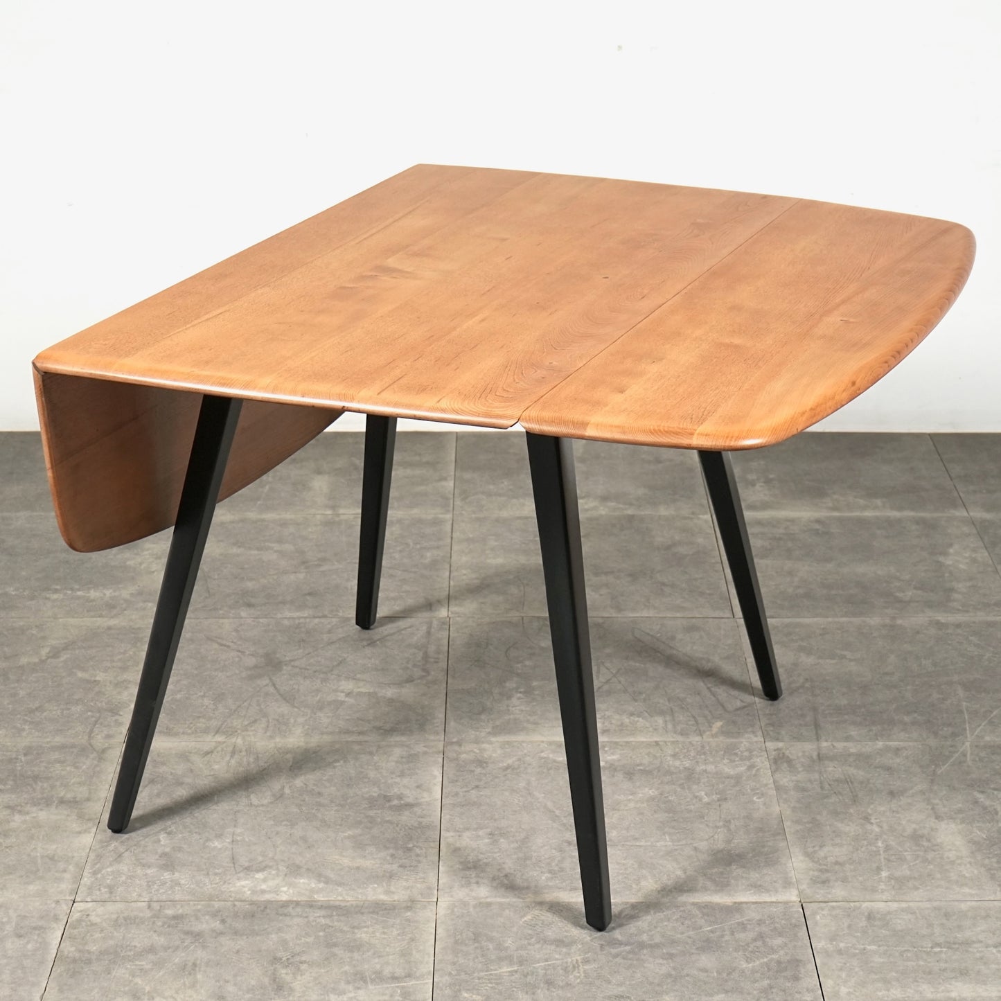 【ERCOL】ヴィンテージ ドロップリーフテーブル(バイカラー)