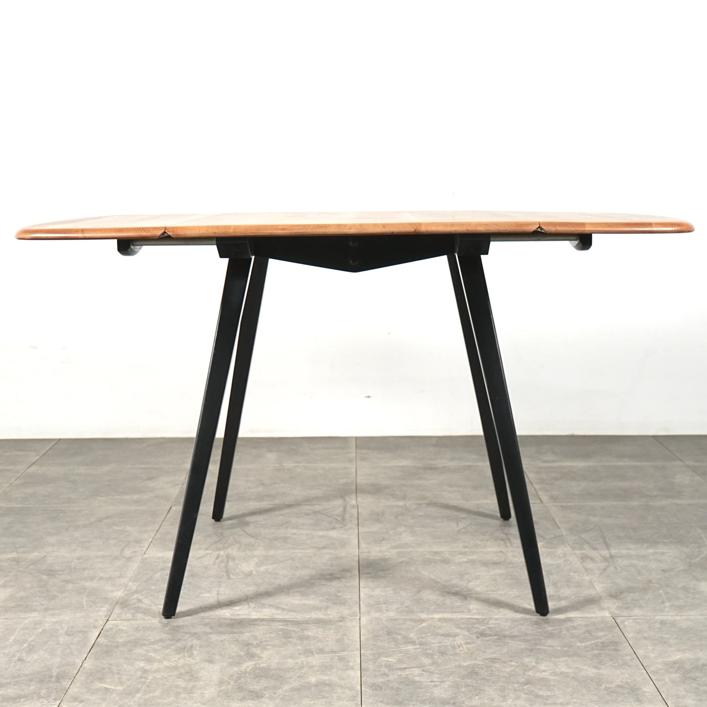 【ERCOL】ヴィンテージ ドロップリーフテーブル(バイカラー)
